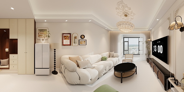 MOS木石设计机构-龙河家园-装修设计方案