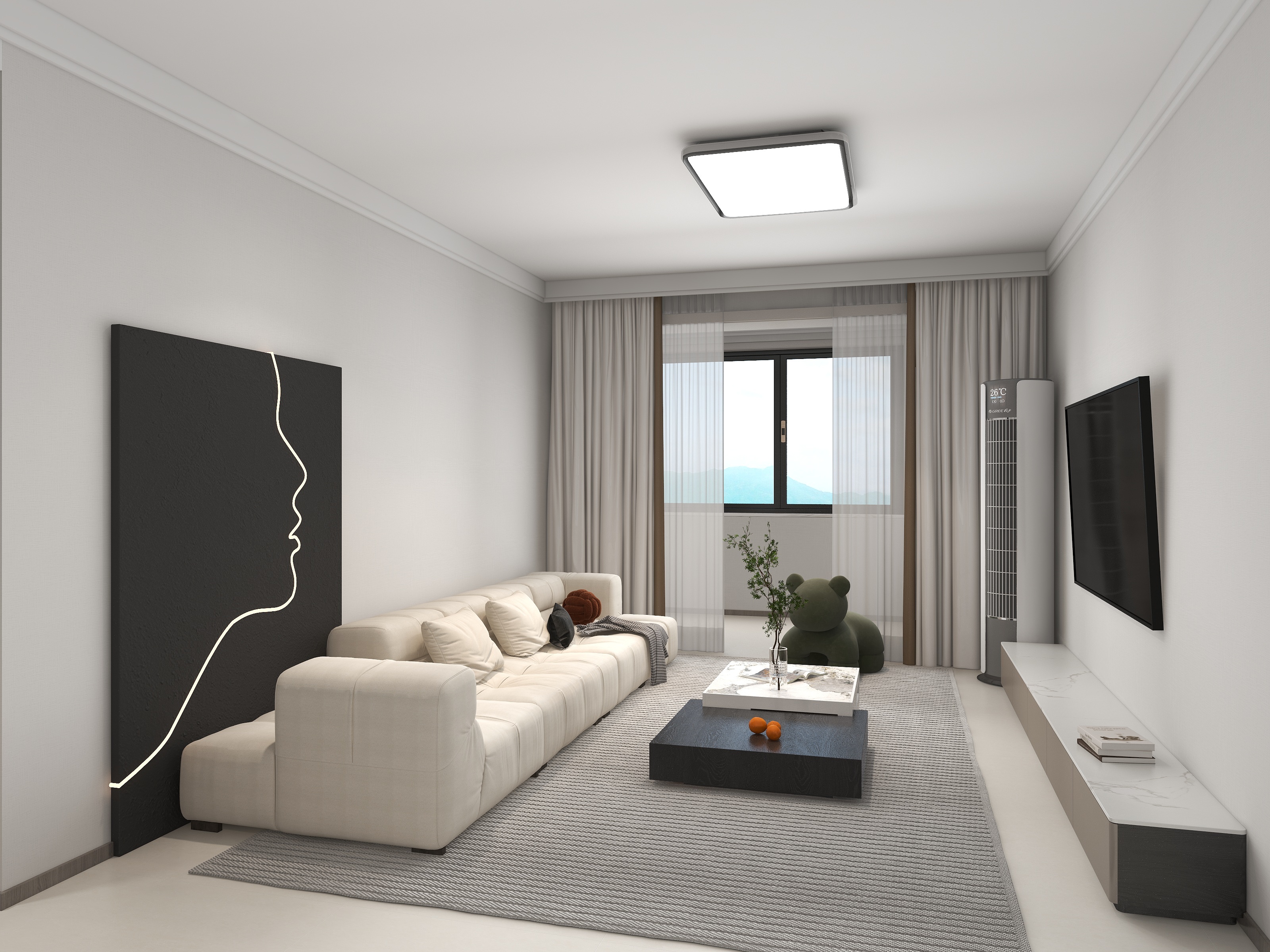 陈情85-94㎡3室-装修设计方案