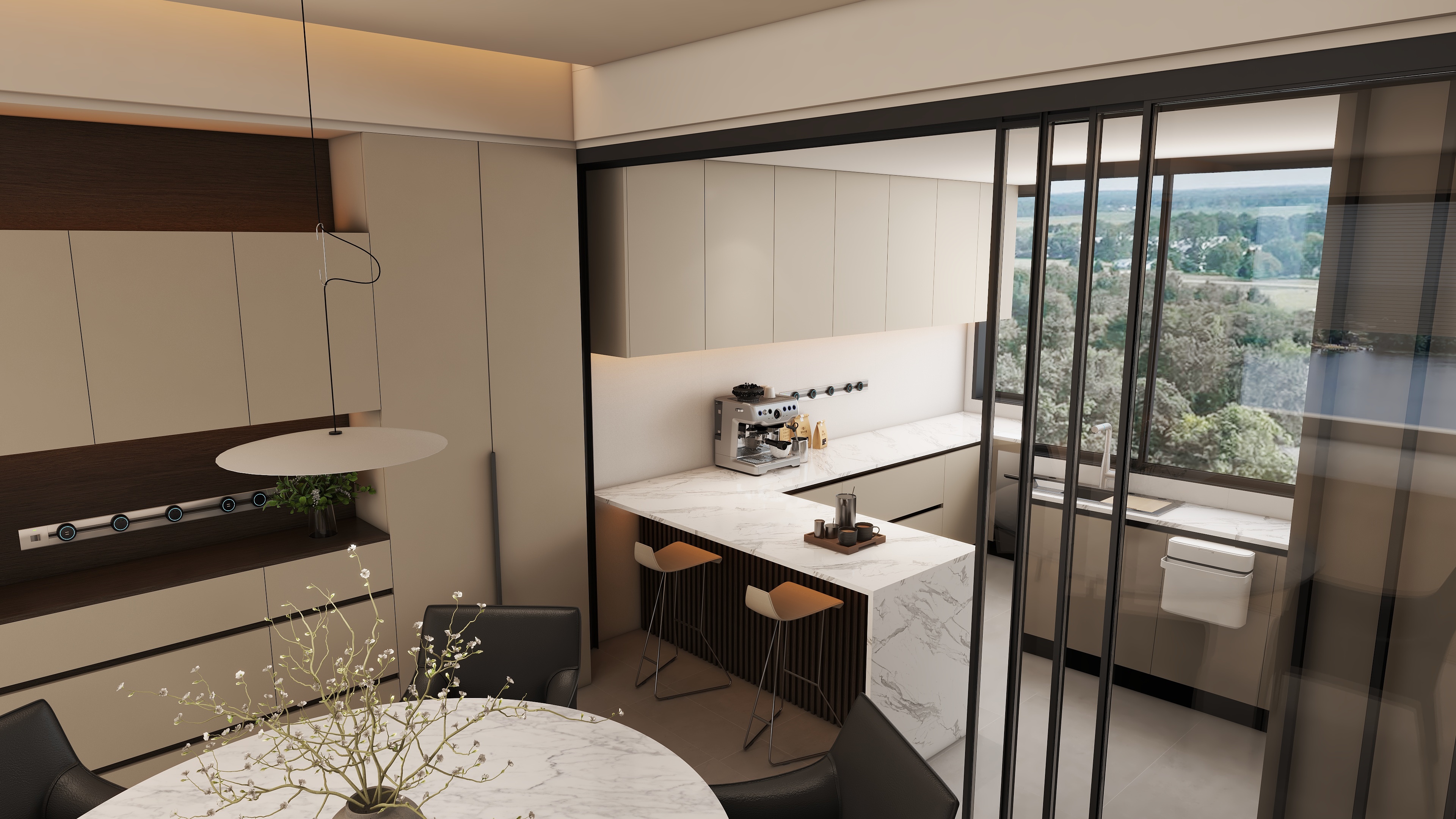 张家港卓亚家居有限公司-钻石湾18-506-装修设计方案