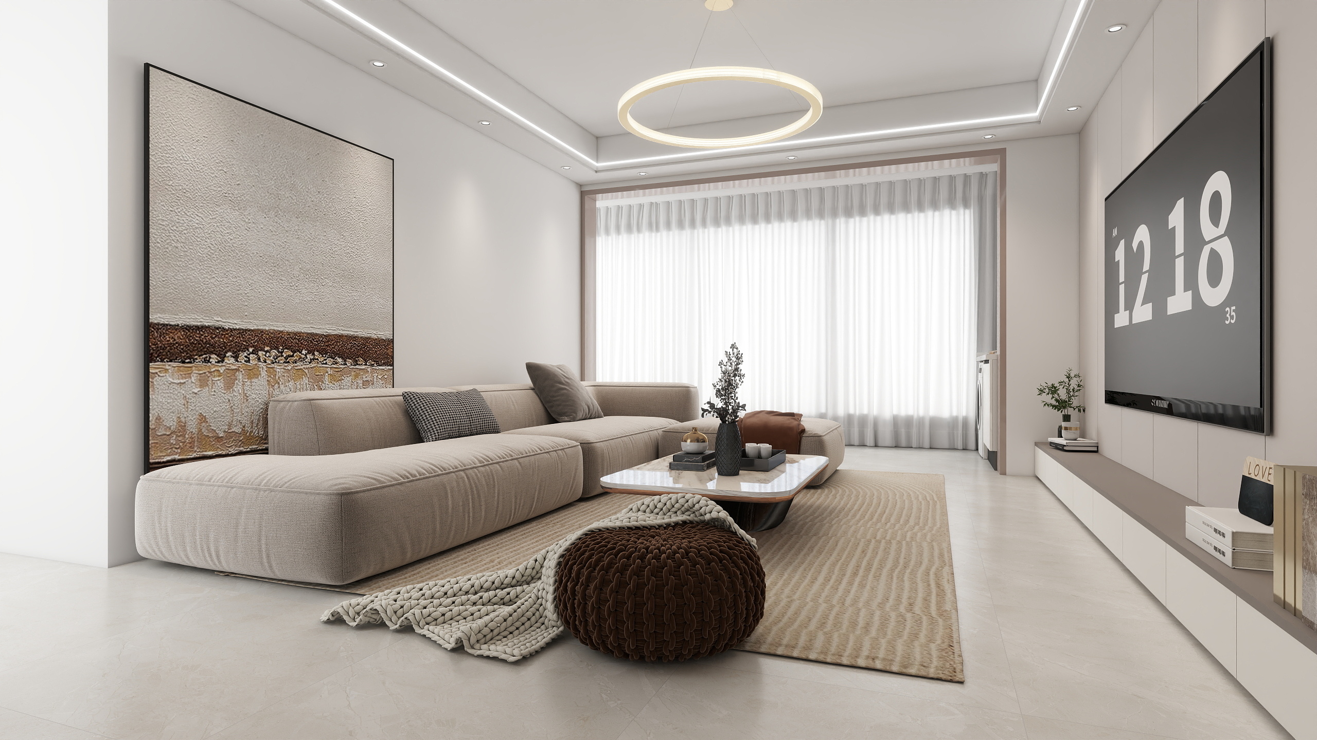 如斯1998-翡翠悦府 70㎡-装修设计方案