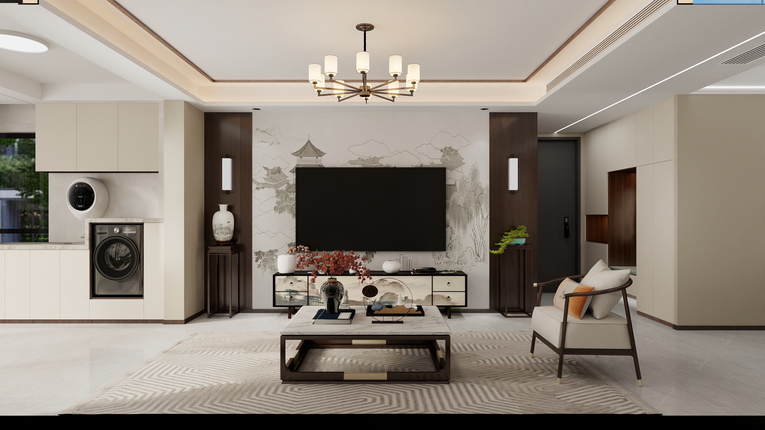 白桦乀*-万和城一楼-装修设计方案