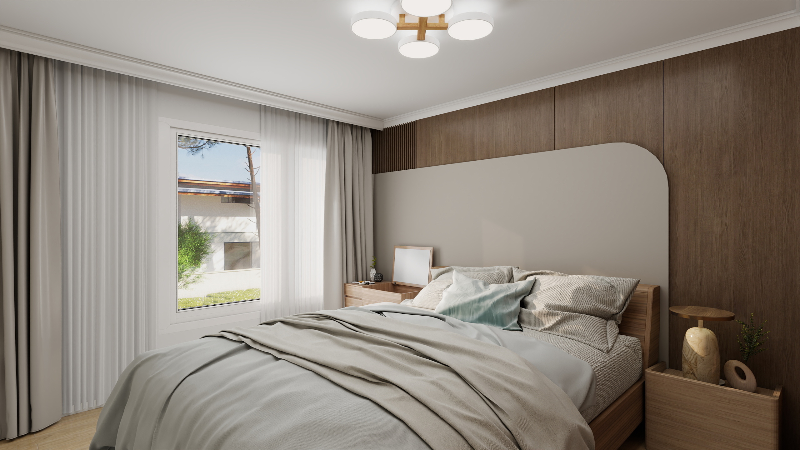 Forget昱-万科海上传奇装修效果图