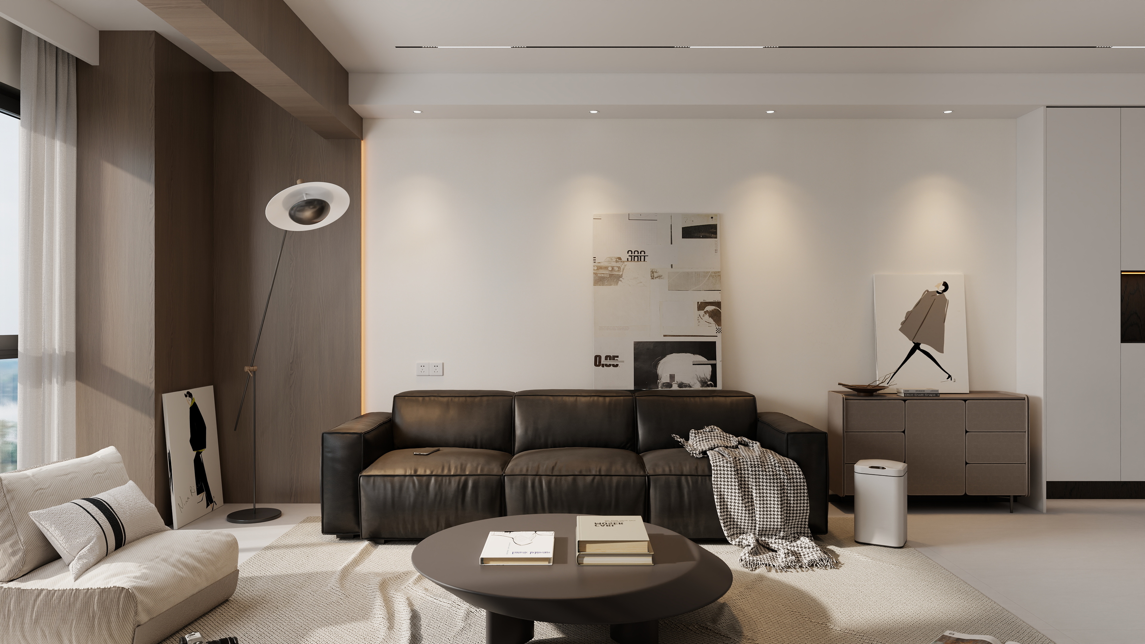 設計師-鄭-天誉珑城93㎡现代风-装修设计方案