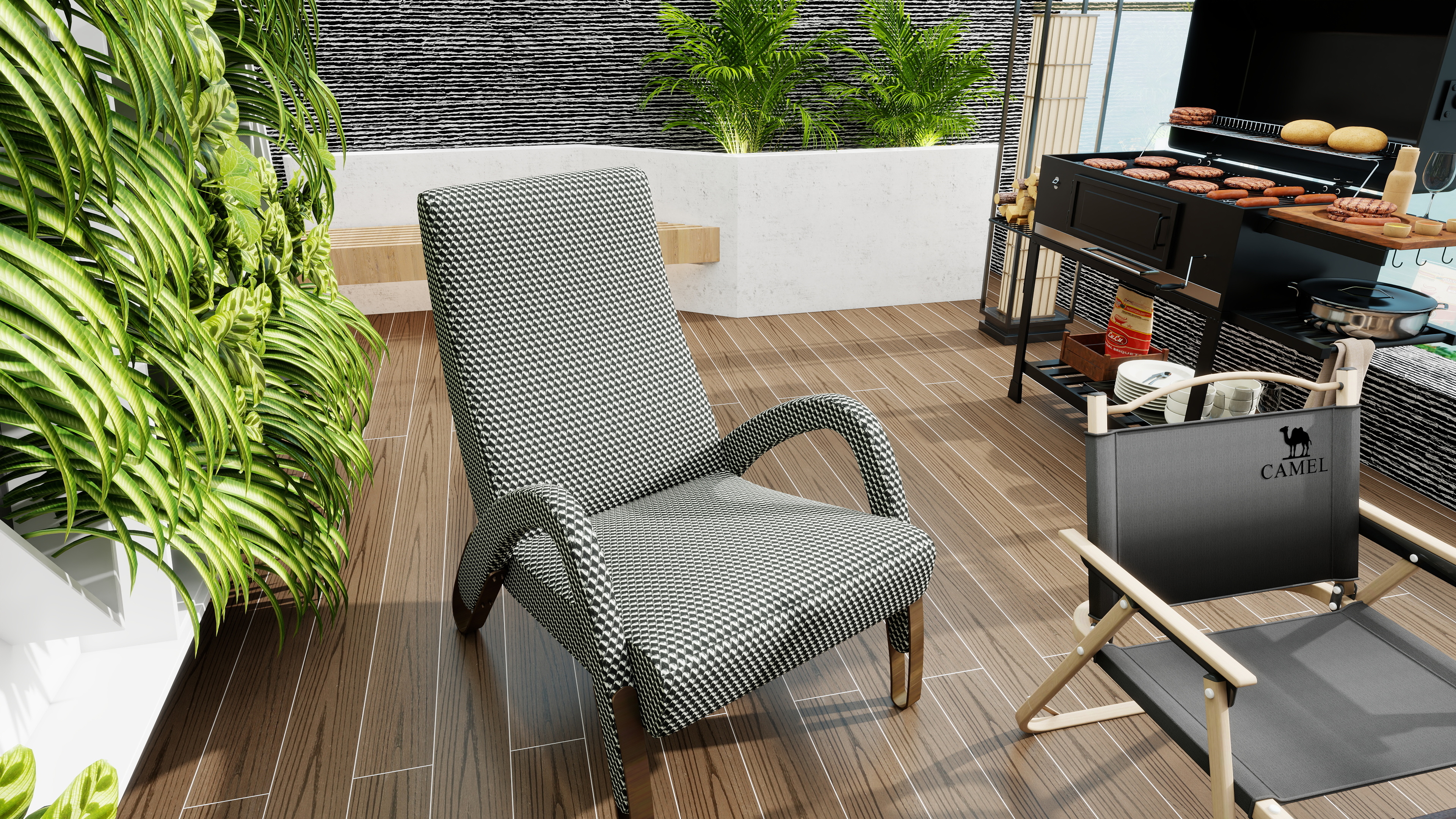 郑谋仁I向前设计-【锦木珀石】—轻奢装修效果图