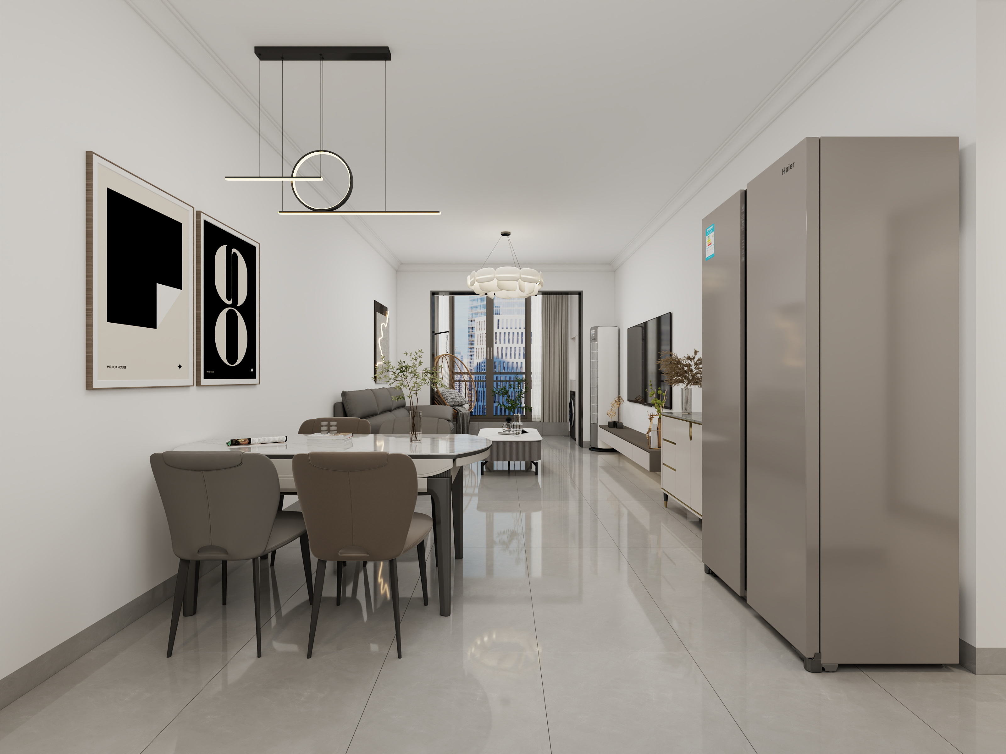 惠州装修找沫竹-惠州-常春藤-简居装修效果图