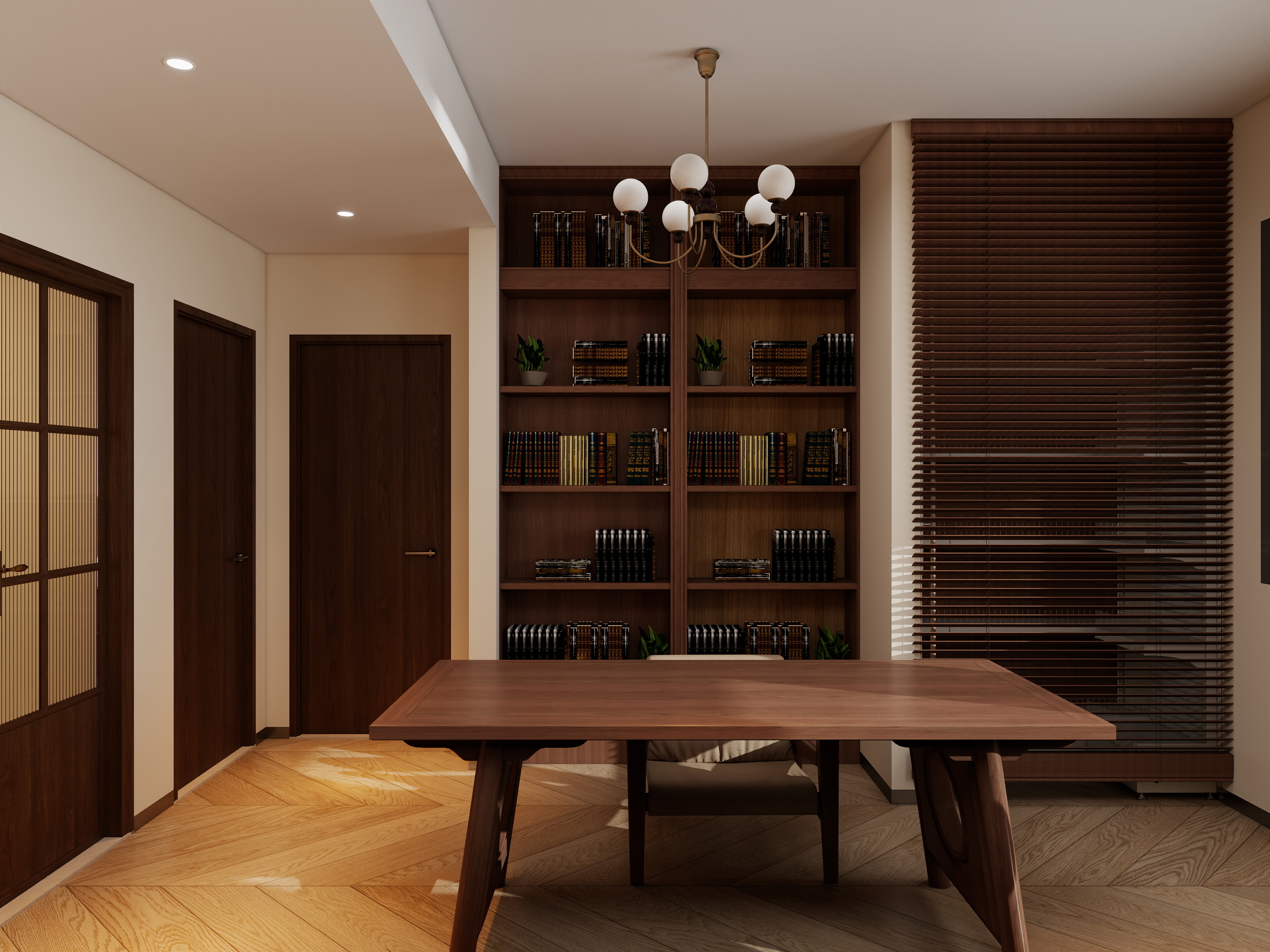 DecoLee-90平米中古风装修装修效果图