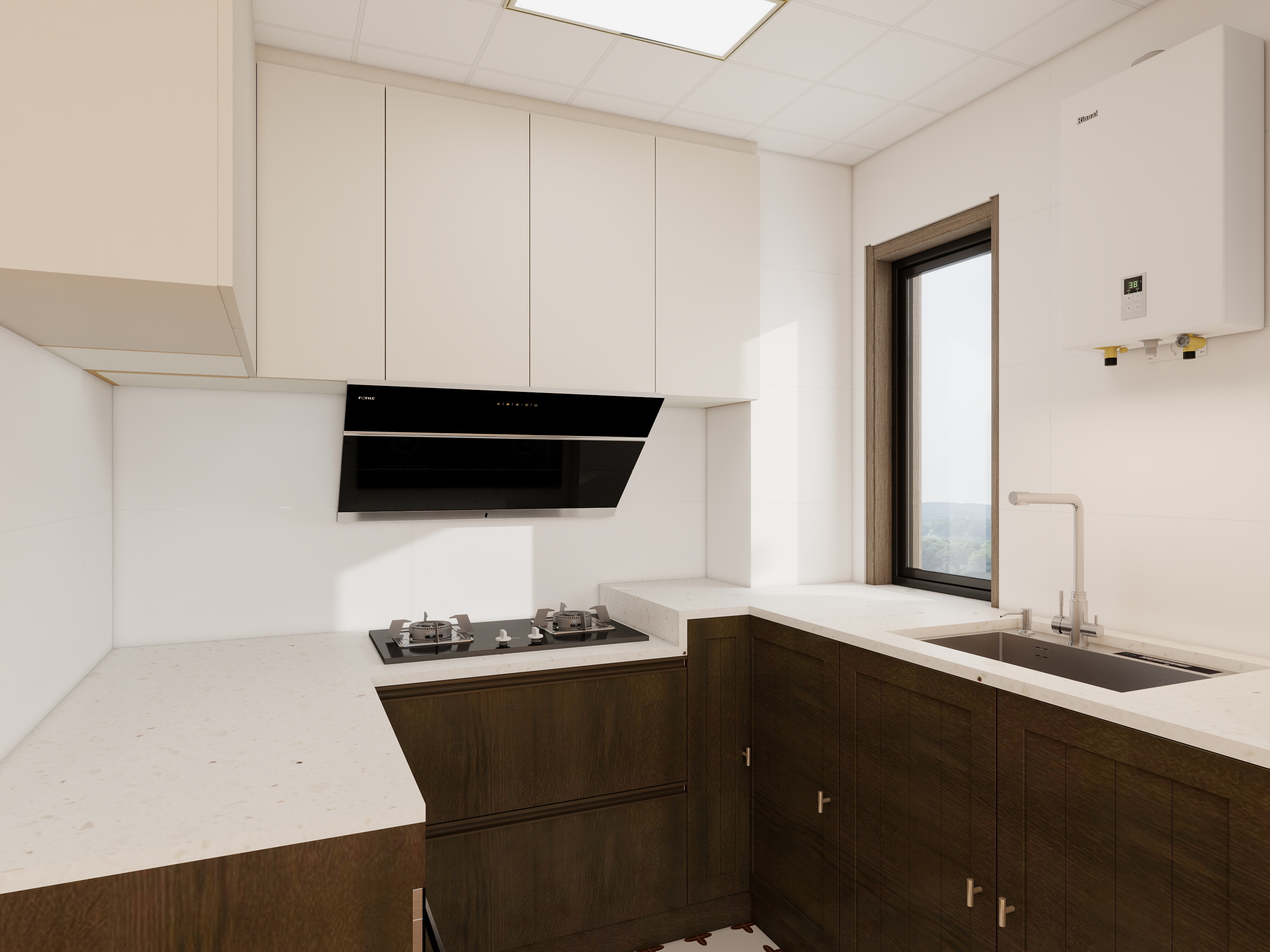 DecoLee-90平米中古风装修装修效果图