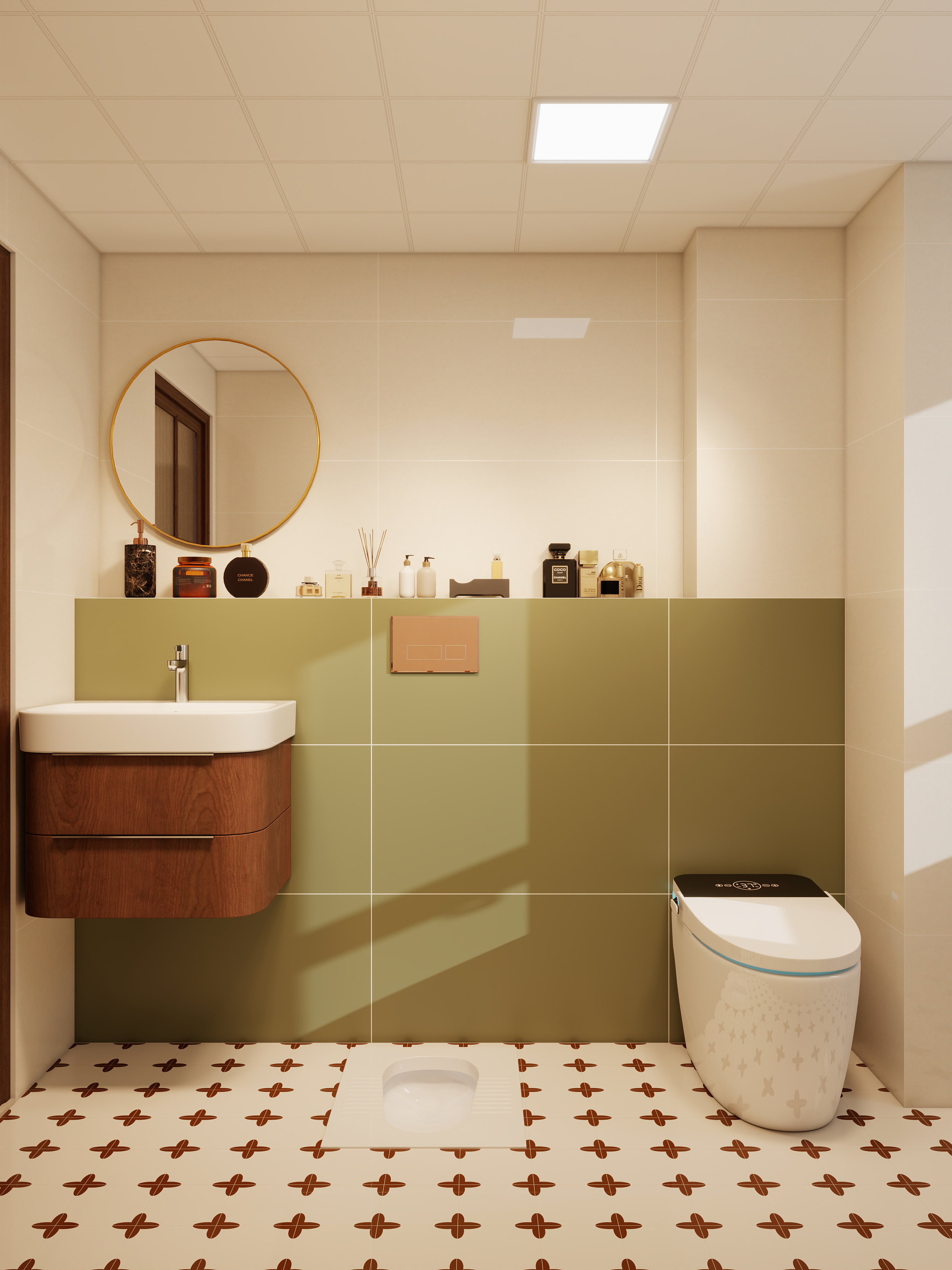 DecoLee-90平米中古风装修装修效果图