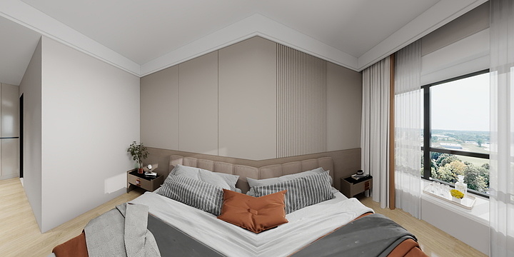 保定爱达装饰-BD爱情万物13-2-601修补版-装修设计方案