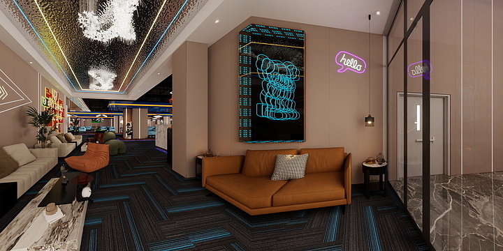 ----空间设计-喜玛特4楼-装修设计方案