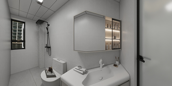 居永悦装饰师鸿波-壹号院二期116现代简约1205-装修设计方案