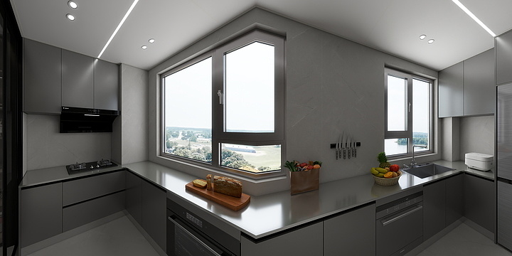 榆林马雷-西安163㎡3室-装修设计方案