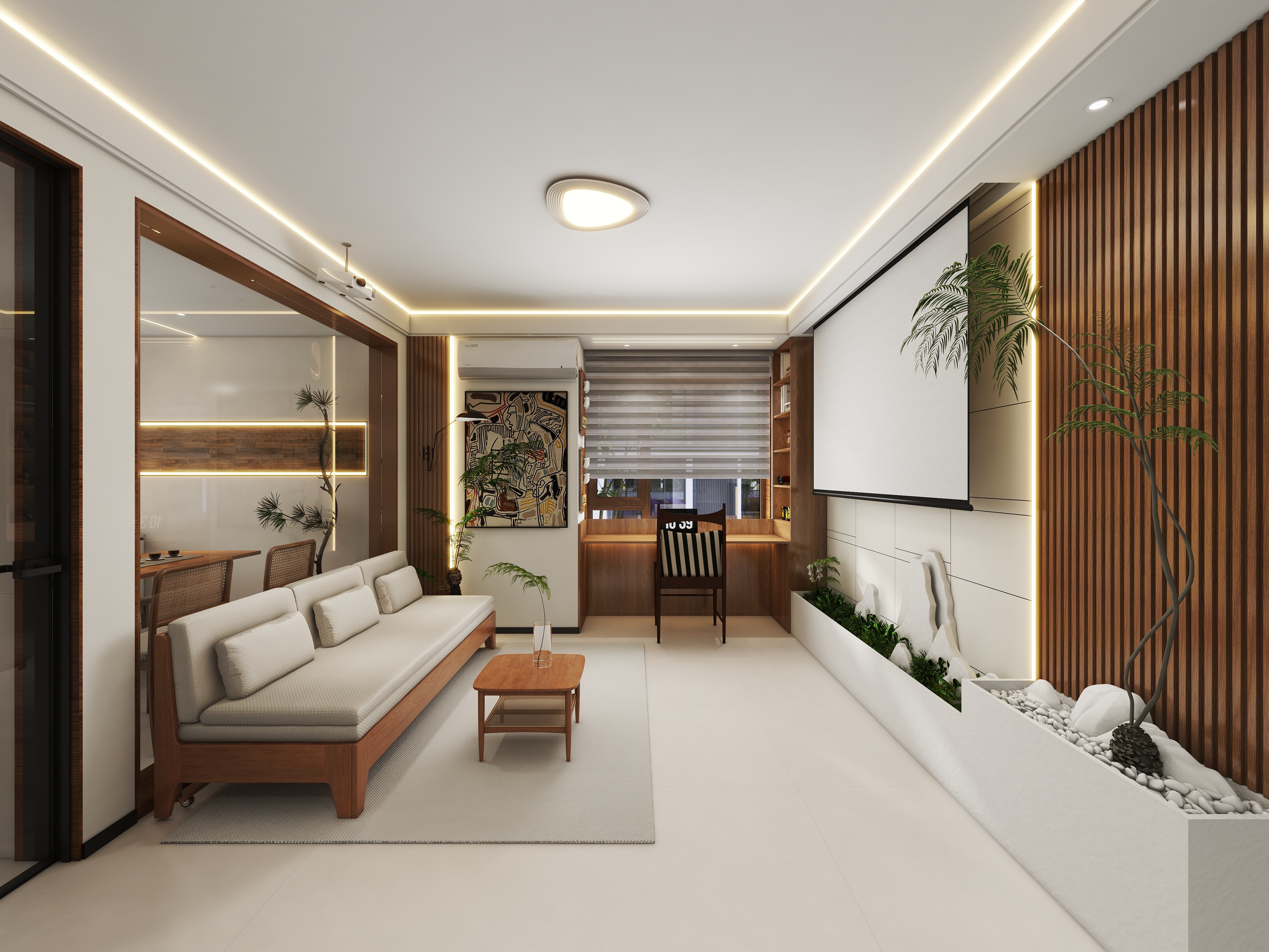 沈阳设计师麦粒-北欧原木风 JDX918501 沈阳万锦香樟树 张建光-装修设计方案