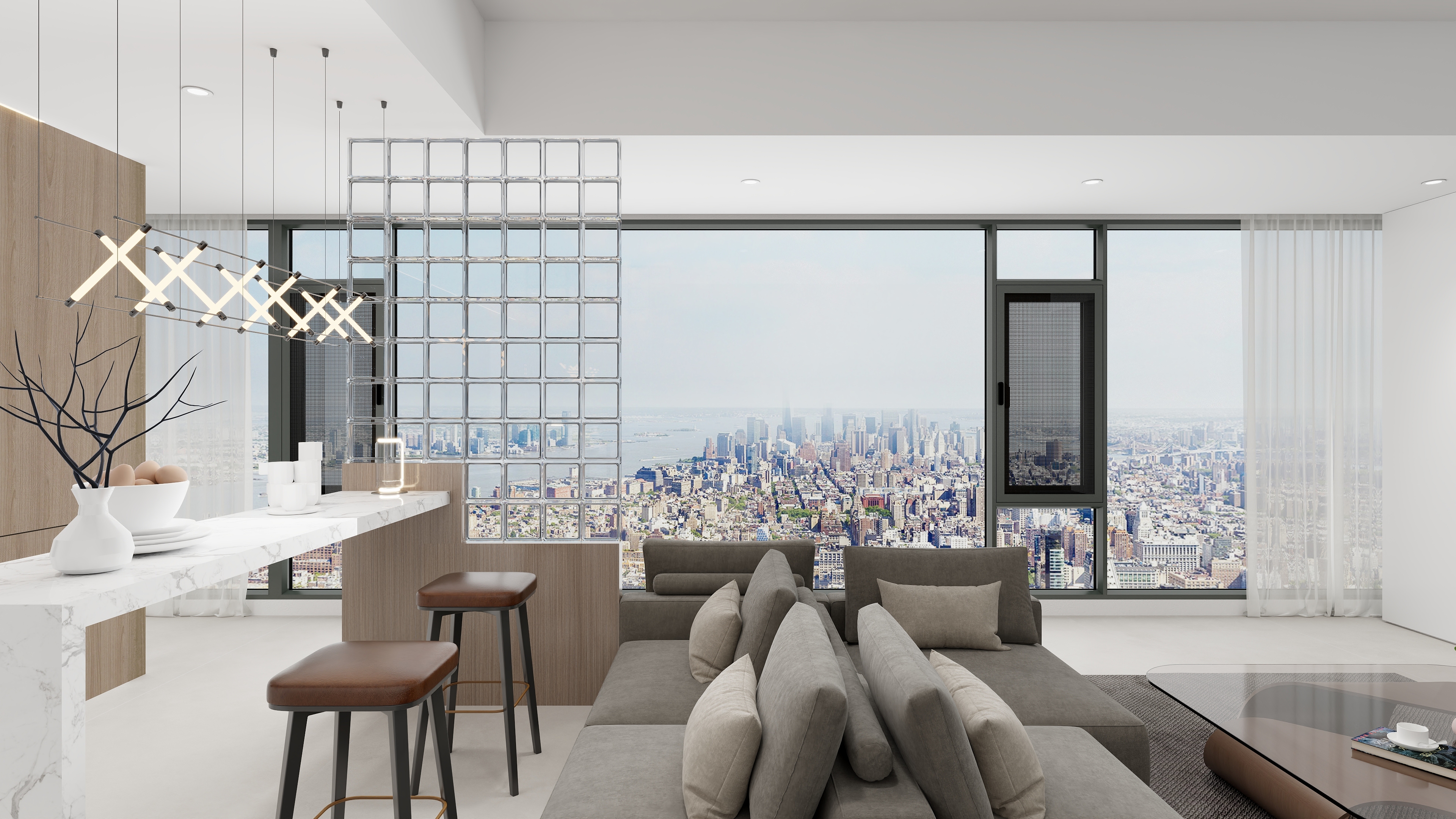 轩尼斯门窗-蔡大炜-小区房138㎡-装修设计方案