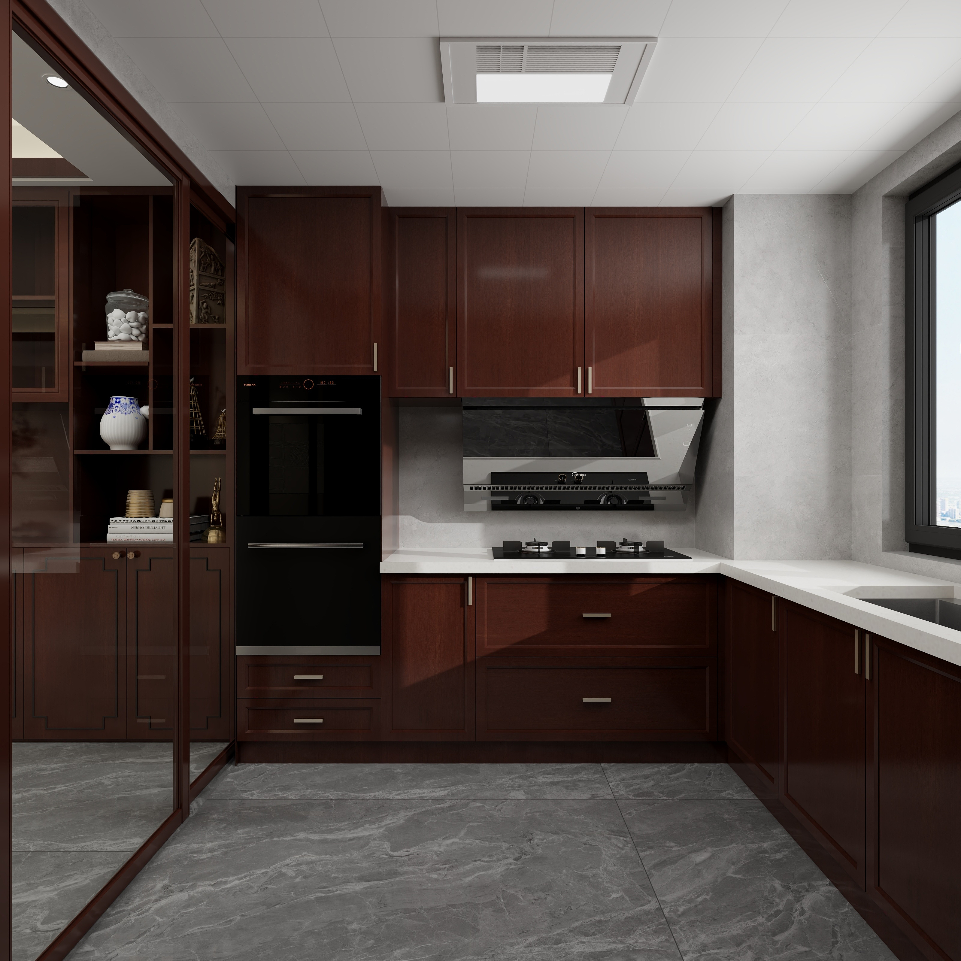 STARS星空设计-127㎡3室装修效果图