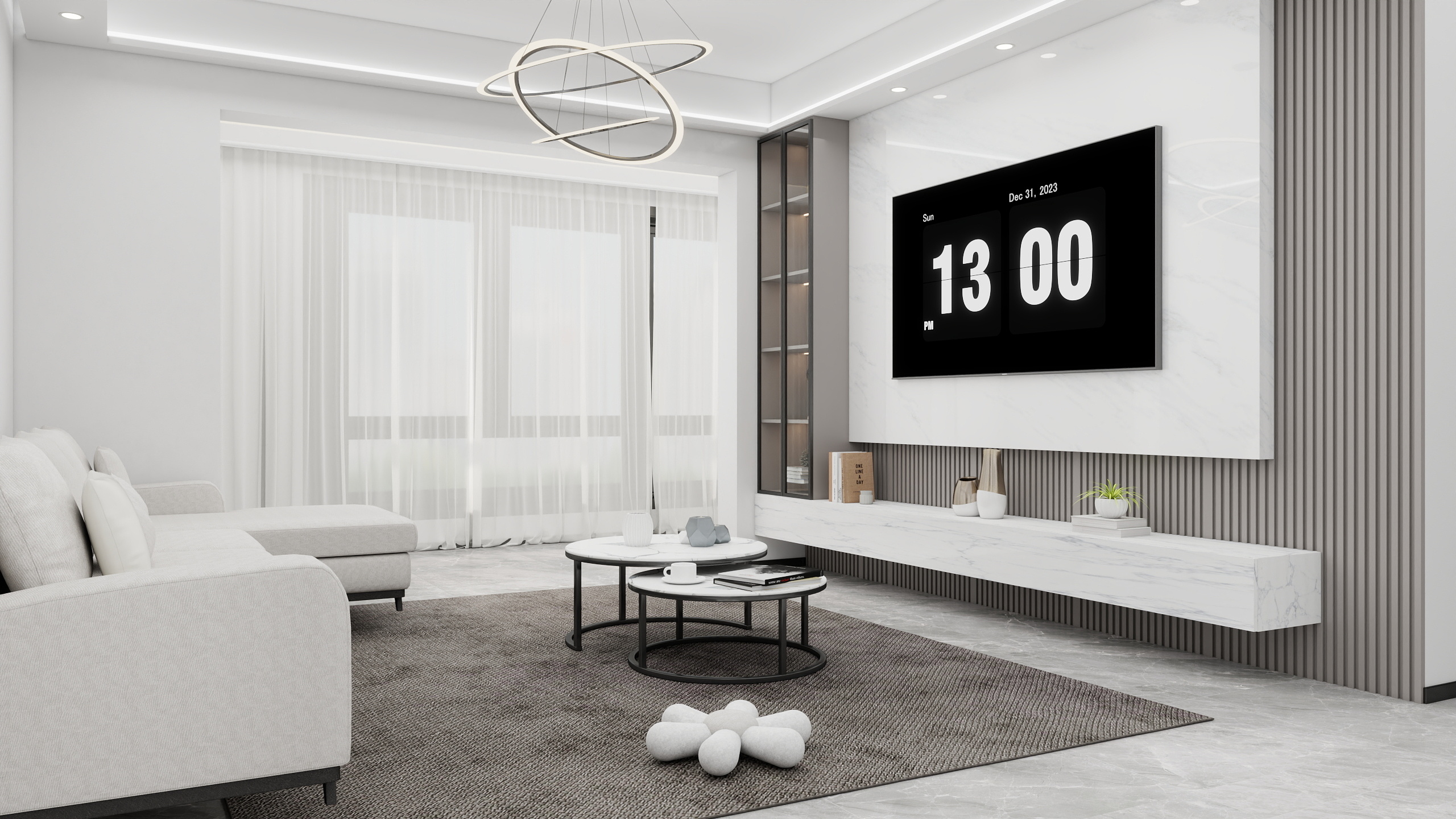 酷家小贤-119㎡3室-装修设计方案