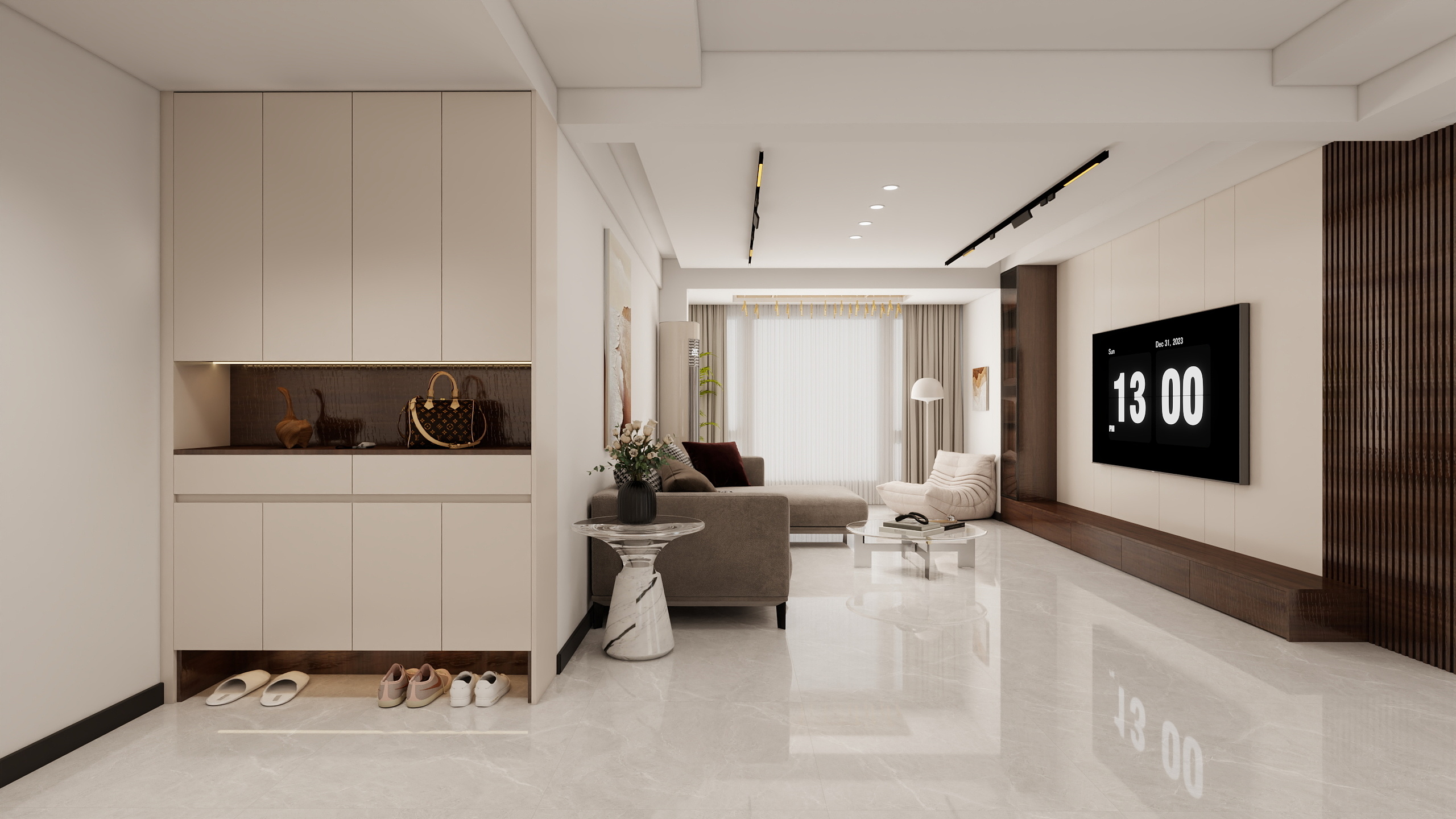 想想想画图-保利溪湖林语80㎡2室-装修设计方案