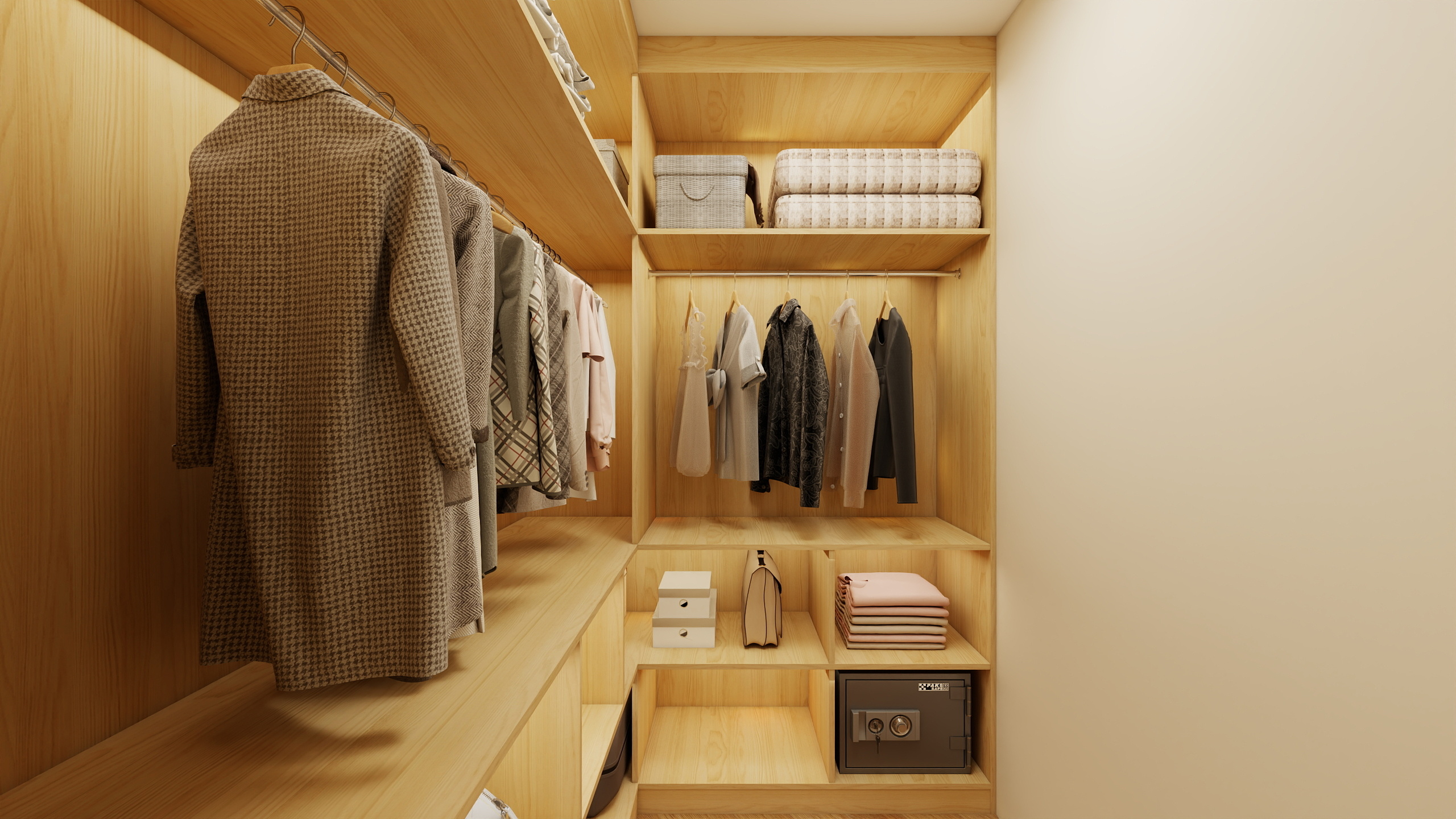 不出新手村的匠人-70㎡2室方案002装修效果图