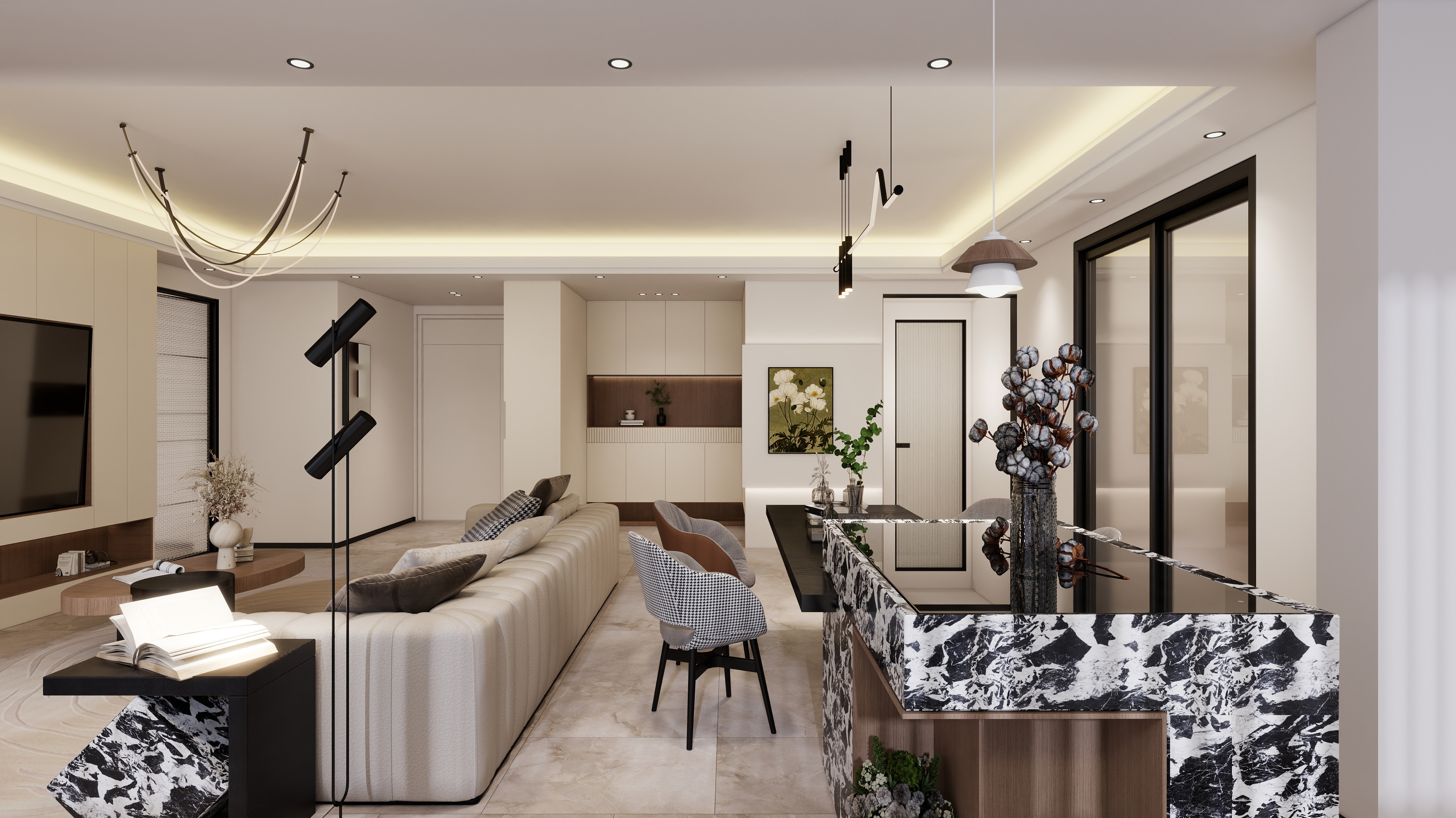 Koolux075-驭方工作室肥鹅美式现代-装修设计方案