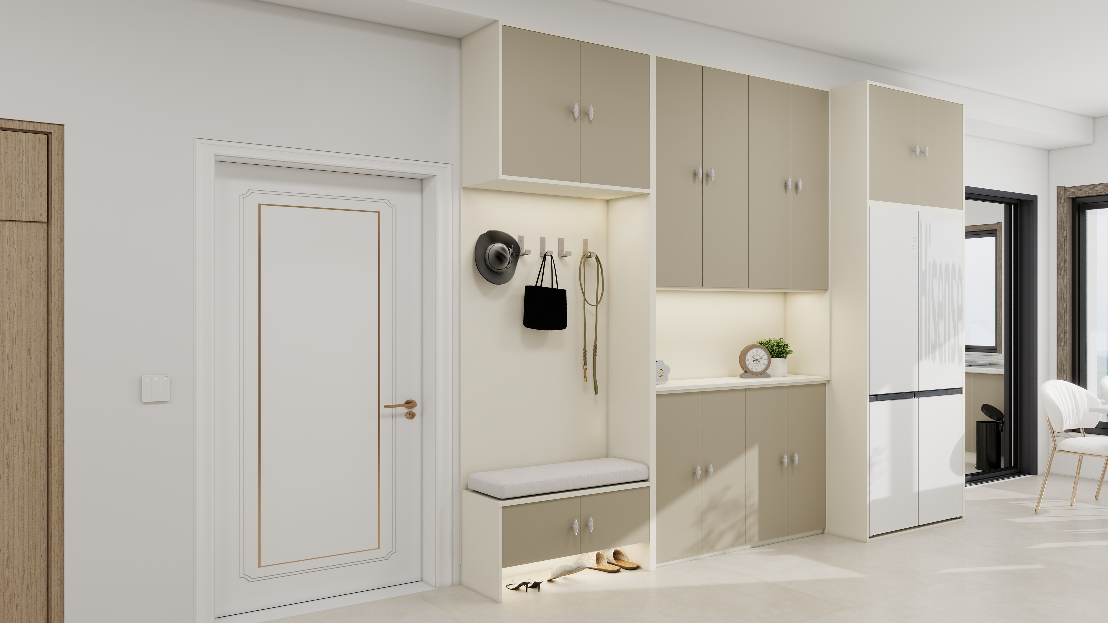 沉潜.-圣菲城.璟园123㎡3室-装修设计方案