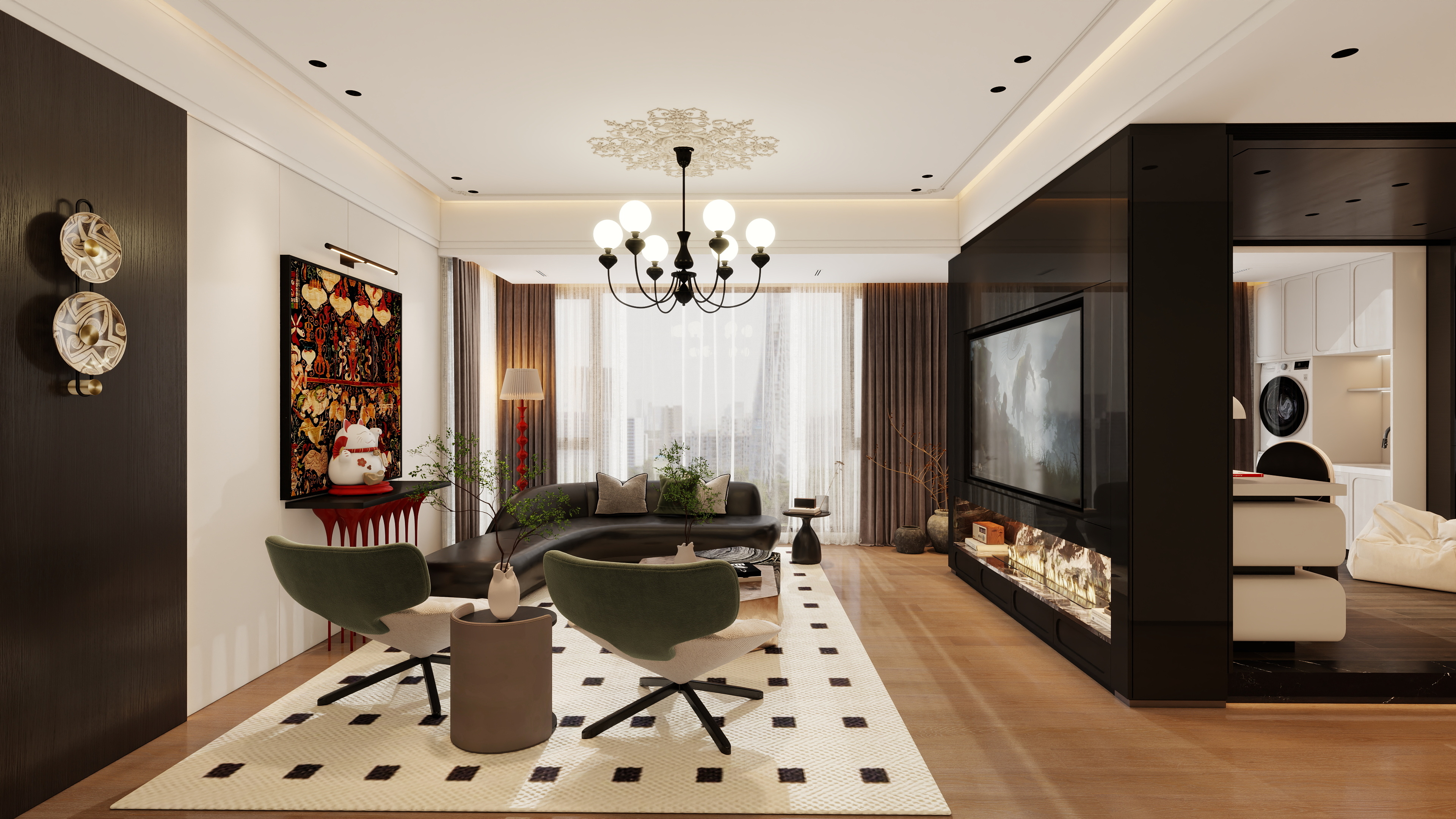 罗颖燕-复古都湖国际-装修设计方案