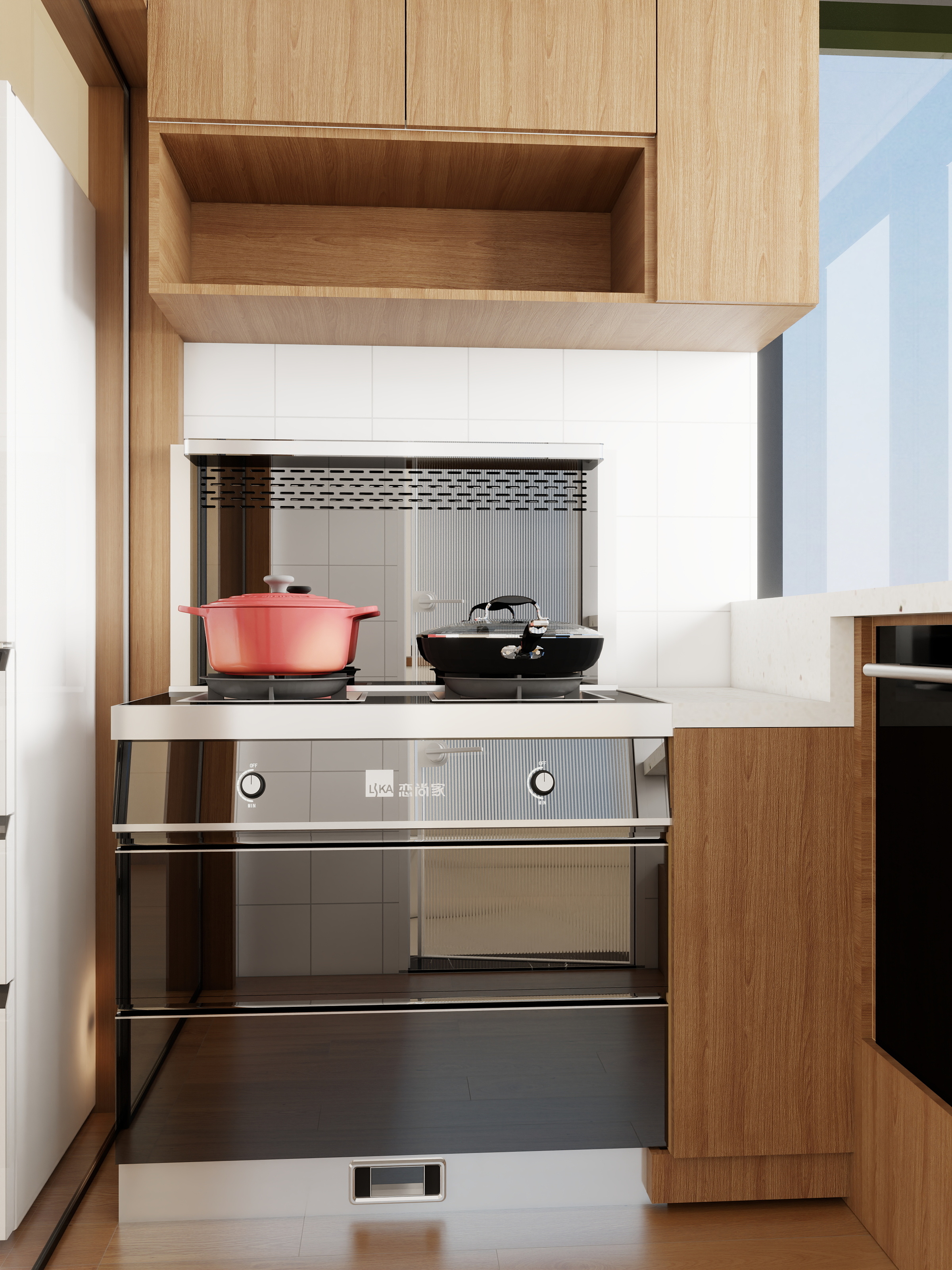 全案设计师刘牧-新兴村现代简约78㎡4室装修效果图