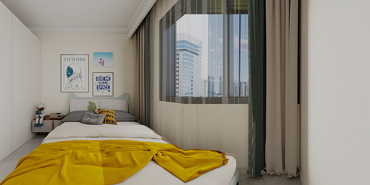 全案室内设计0000-四里湾安装区20#204-装修设计方案