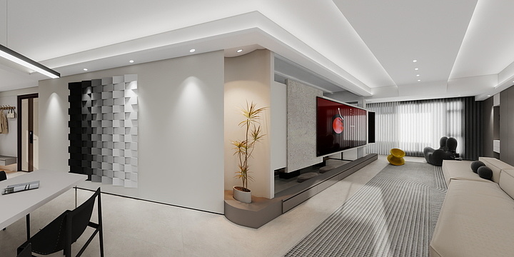 留白LIUBAI-如意湖丁哥雅居-装修设计方案