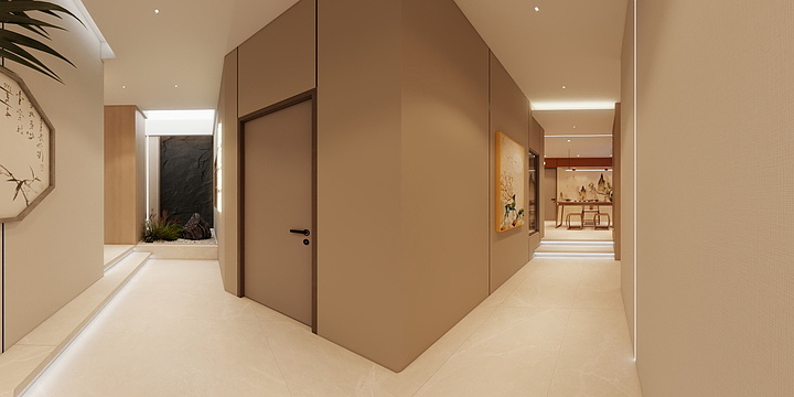 设计师海霞同学-棋牌室-装修设计方案