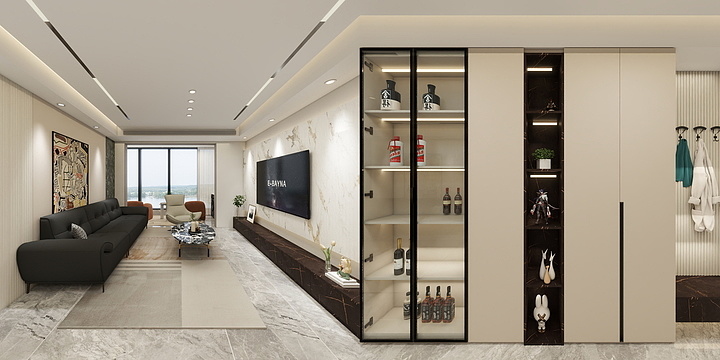 王宁svUAEF-壹号院3-1-1930*115户型-副本-装修设计方案