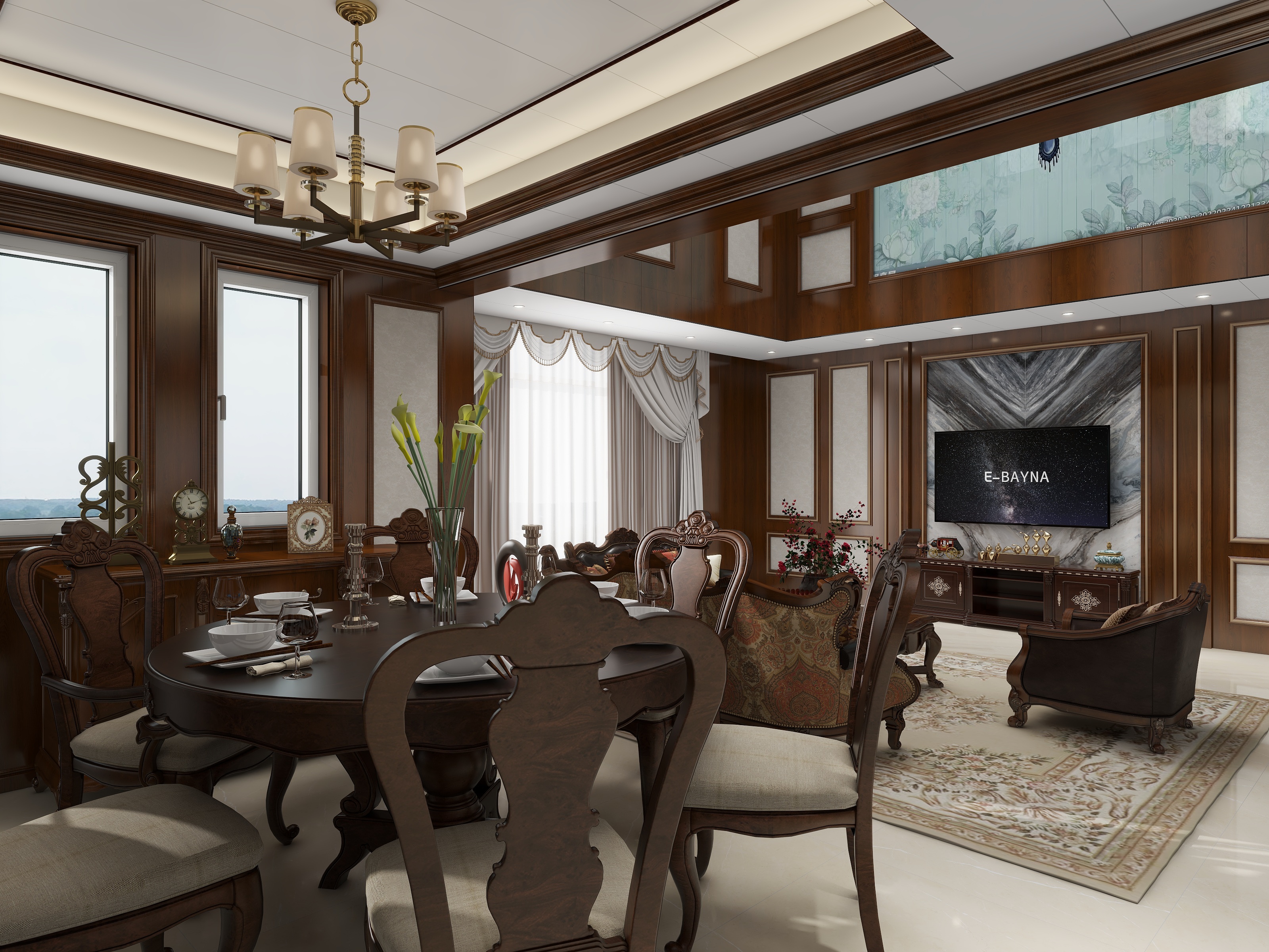 朱俊吉-传统美式的独特美-装修设计方案