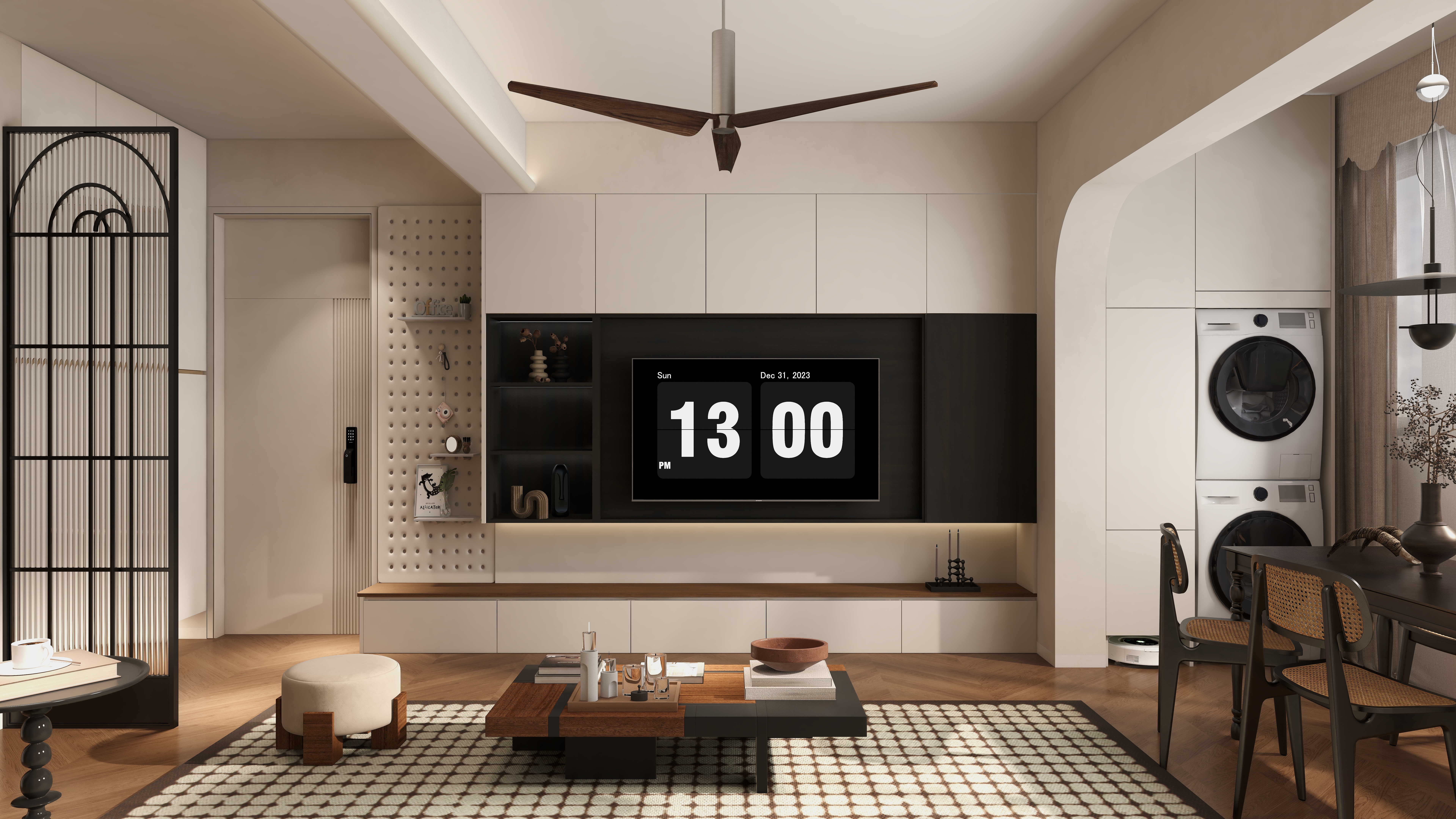 虾米yDiM-现代中古风-装修设计方案