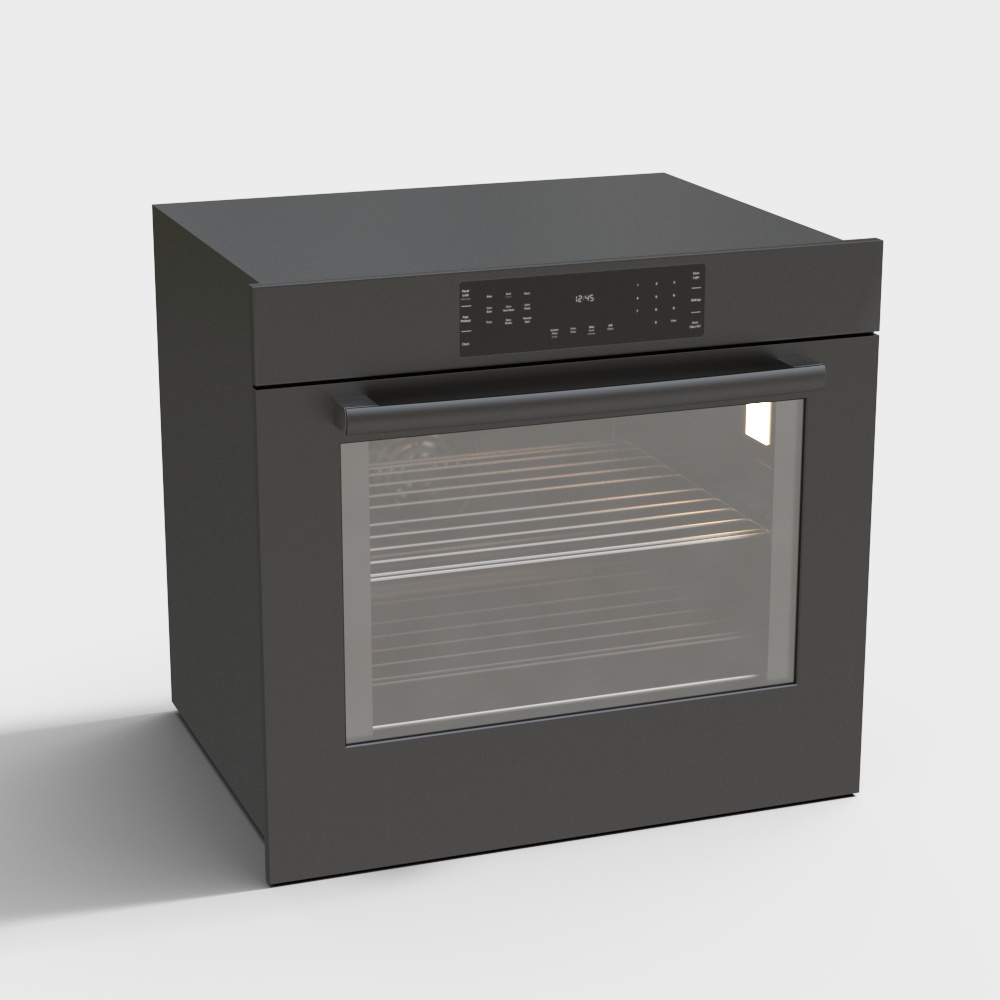 蒸烤箱13D模型