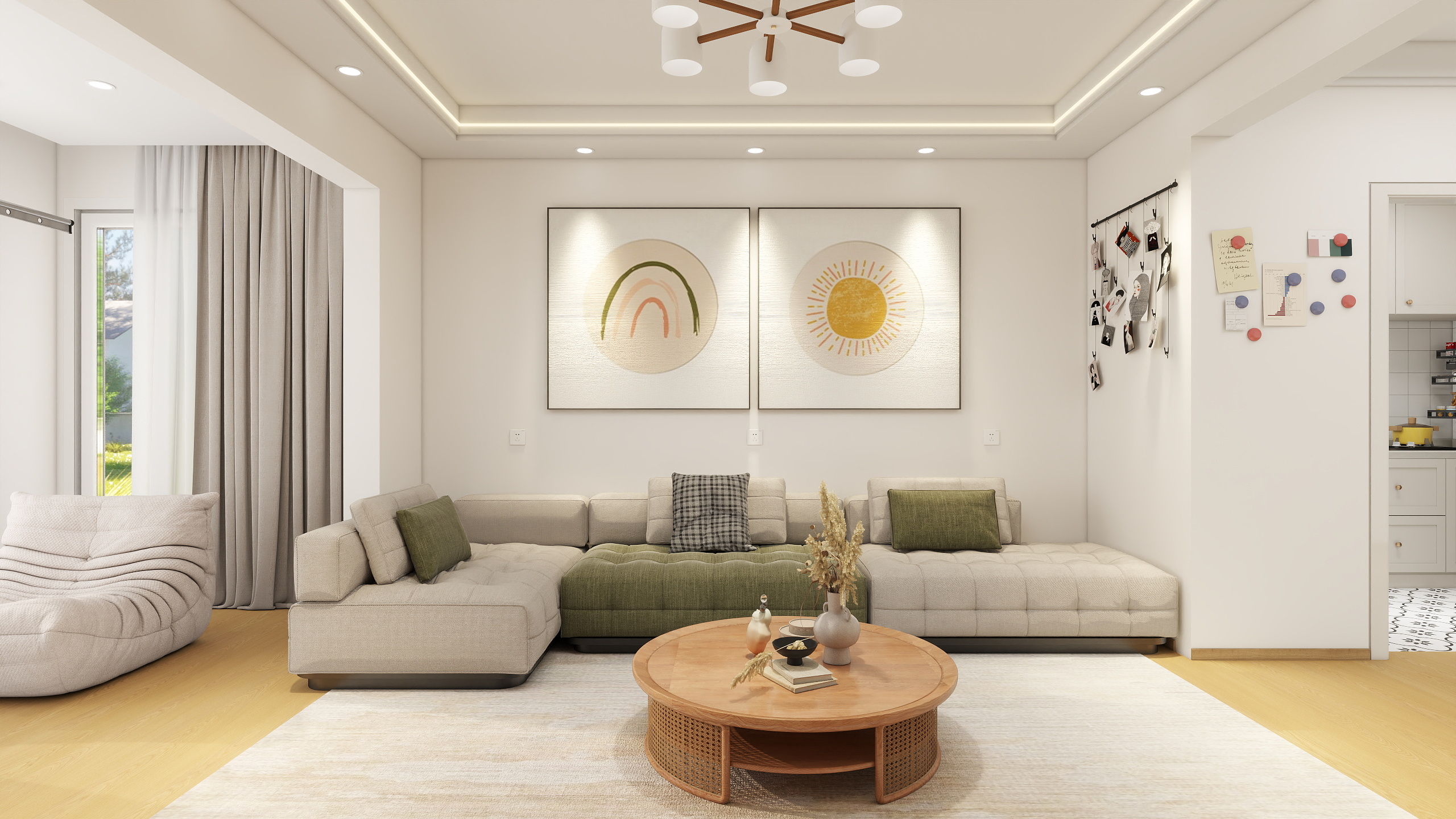 aLn_-Ｋ２·海棠湾现代简约84㎡-装修设计方案