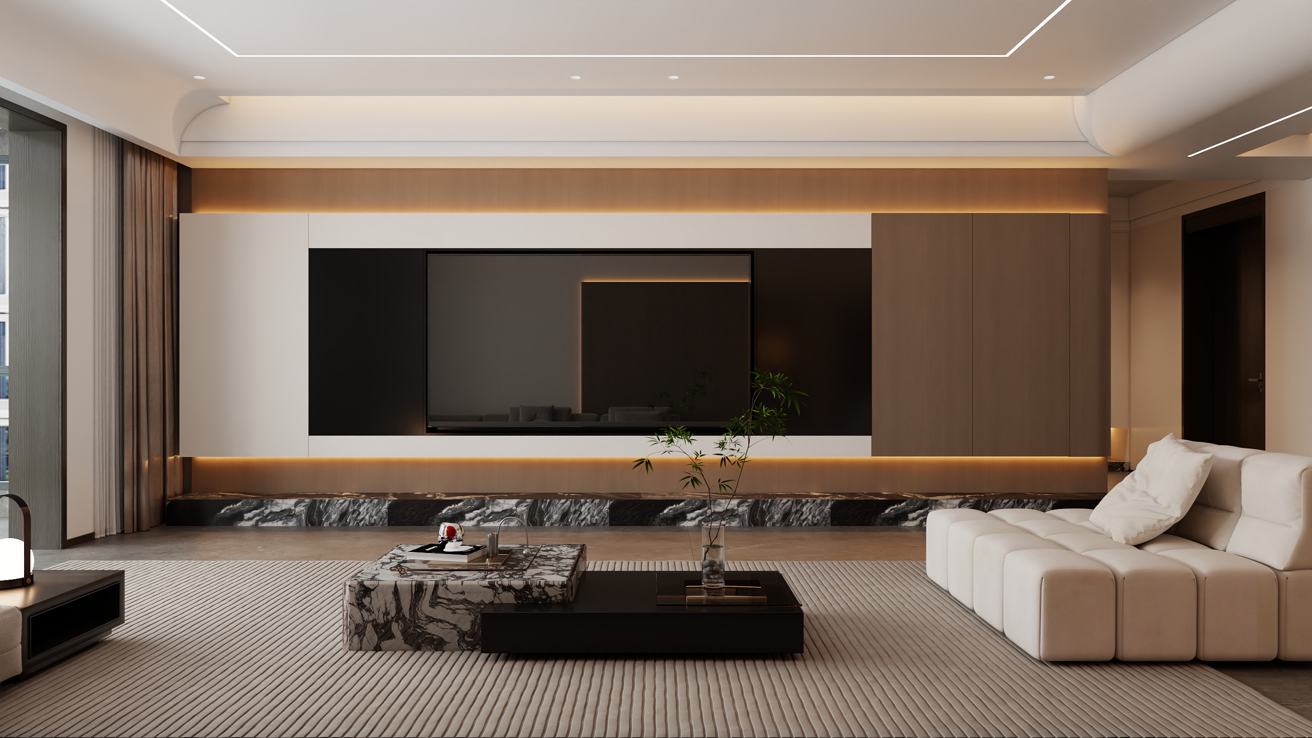 奇美全屋定制王强-世纪星城247㎡4室-装修设计方案