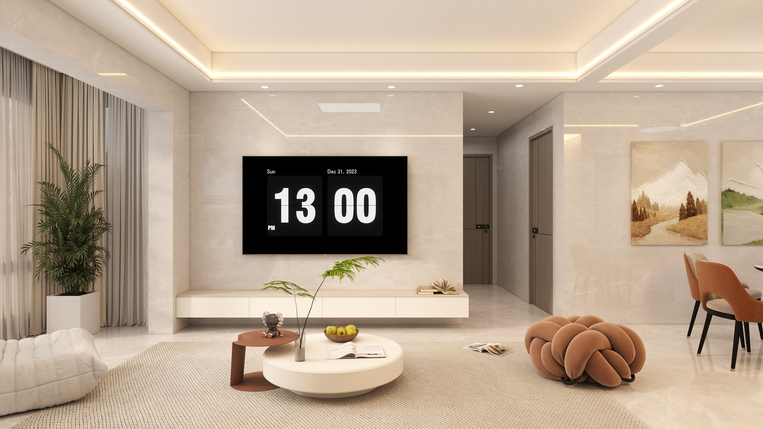 李青越-家具展厅装修效果图