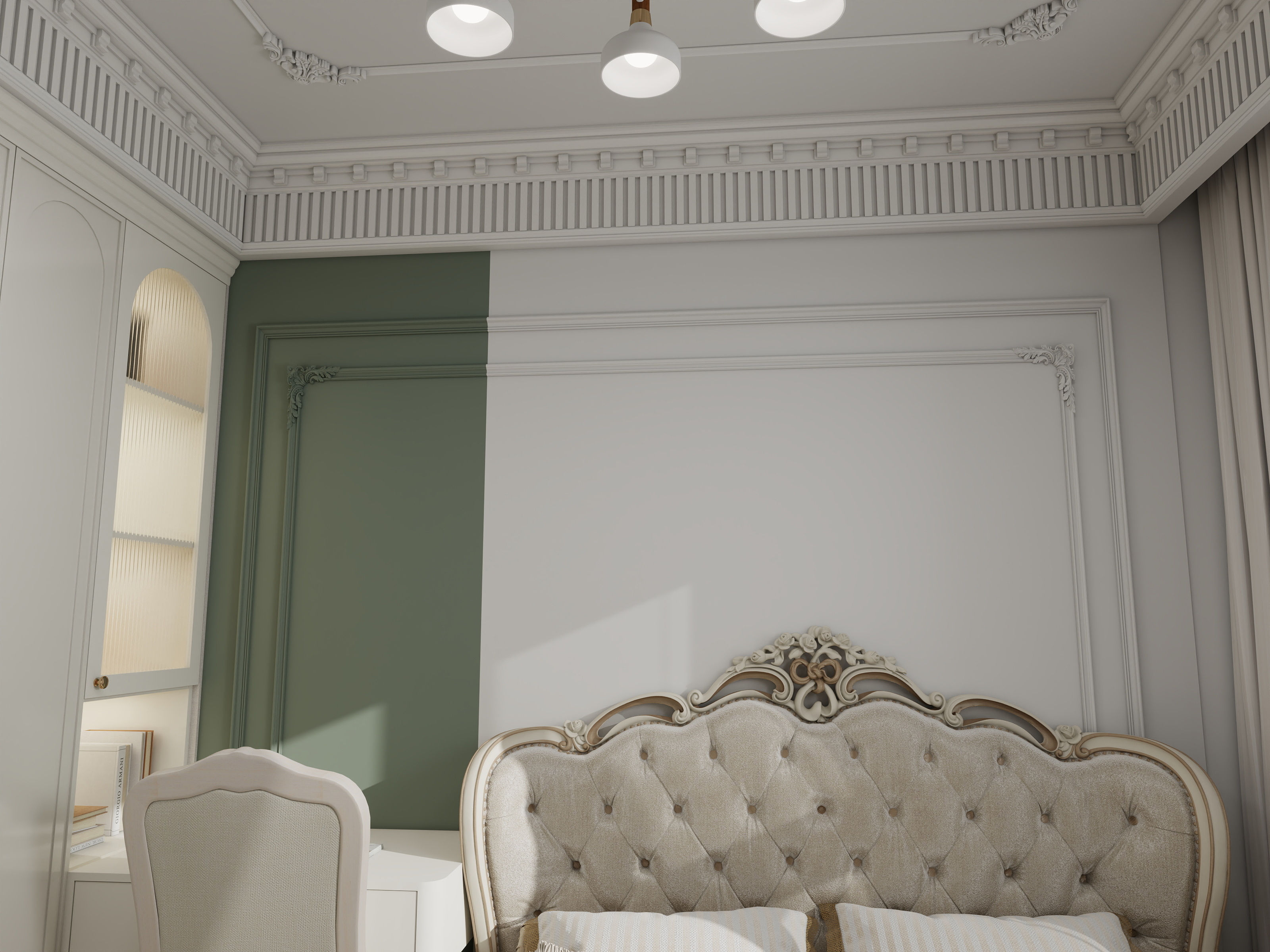 笑问粥可温-龙之梦云上庭院法式虎头线-装修设计方案