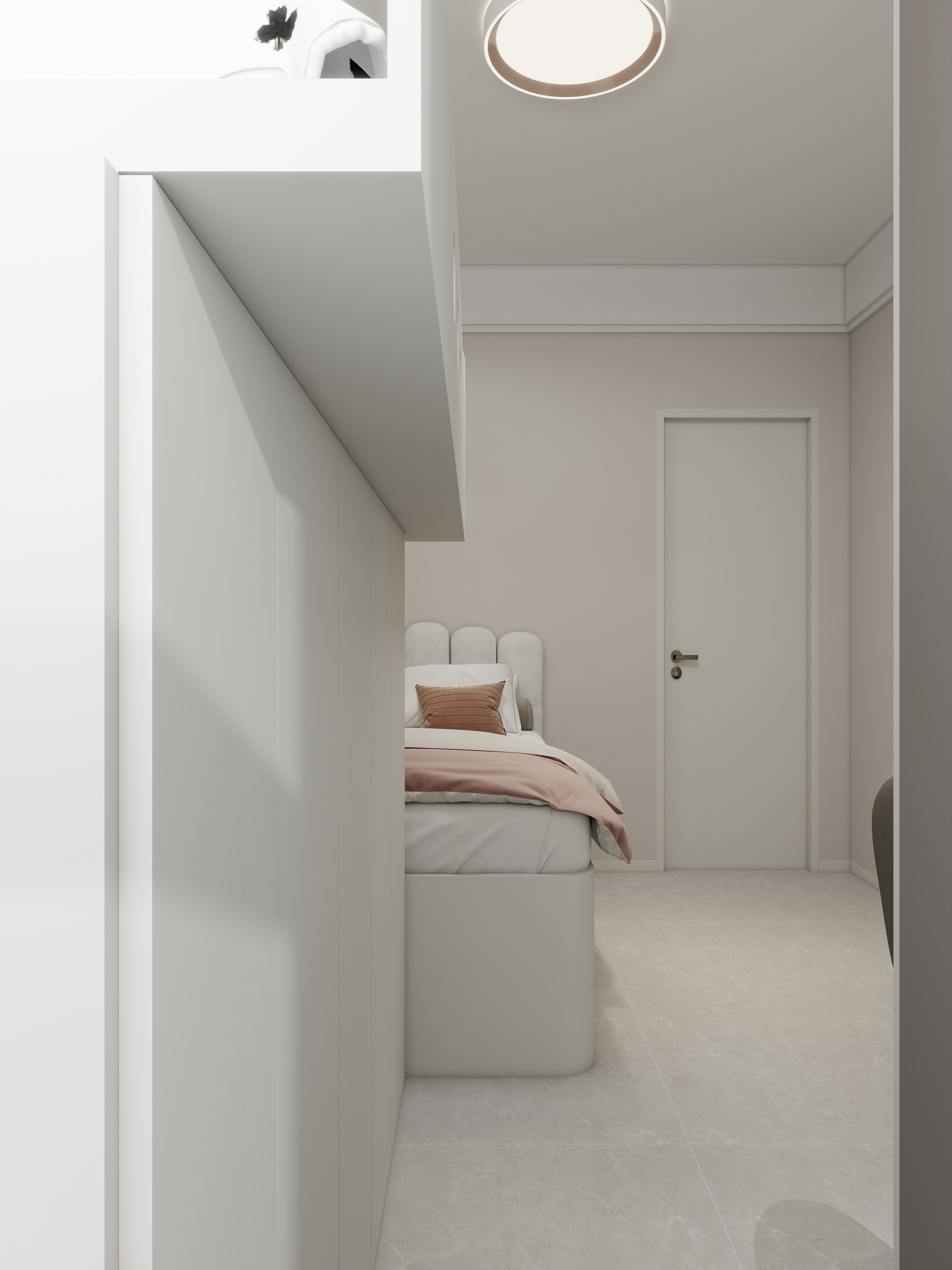 李青越-127方现代三居室装修效果图