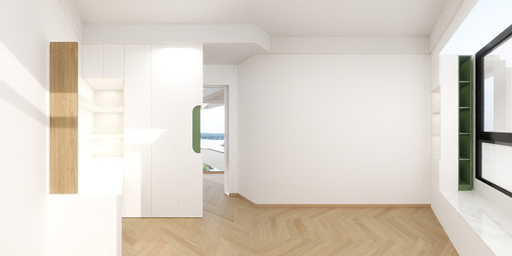 兴安盟昊洋装饰-大姐家-柜子下单-改酒柜-装修设计方案