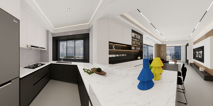 设计仕-杨-湖滨ONE-4-1204-意式极简-装修设计方案