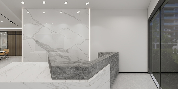 办公室SJ南宁-1014-装修设计方案