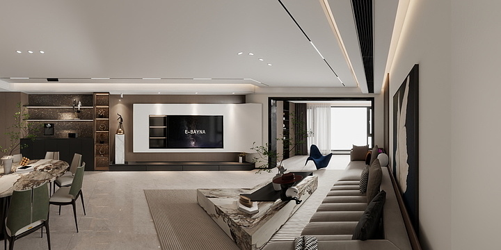 王宝珠-云景台钟兄弟雅居-装修设计方案