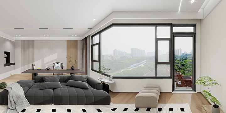 小蒋丨装饰设计-河西自建房-装修设计方案