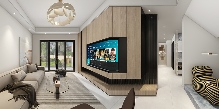 设计师郑勇-海湾村西湾田女士-装修设计方案