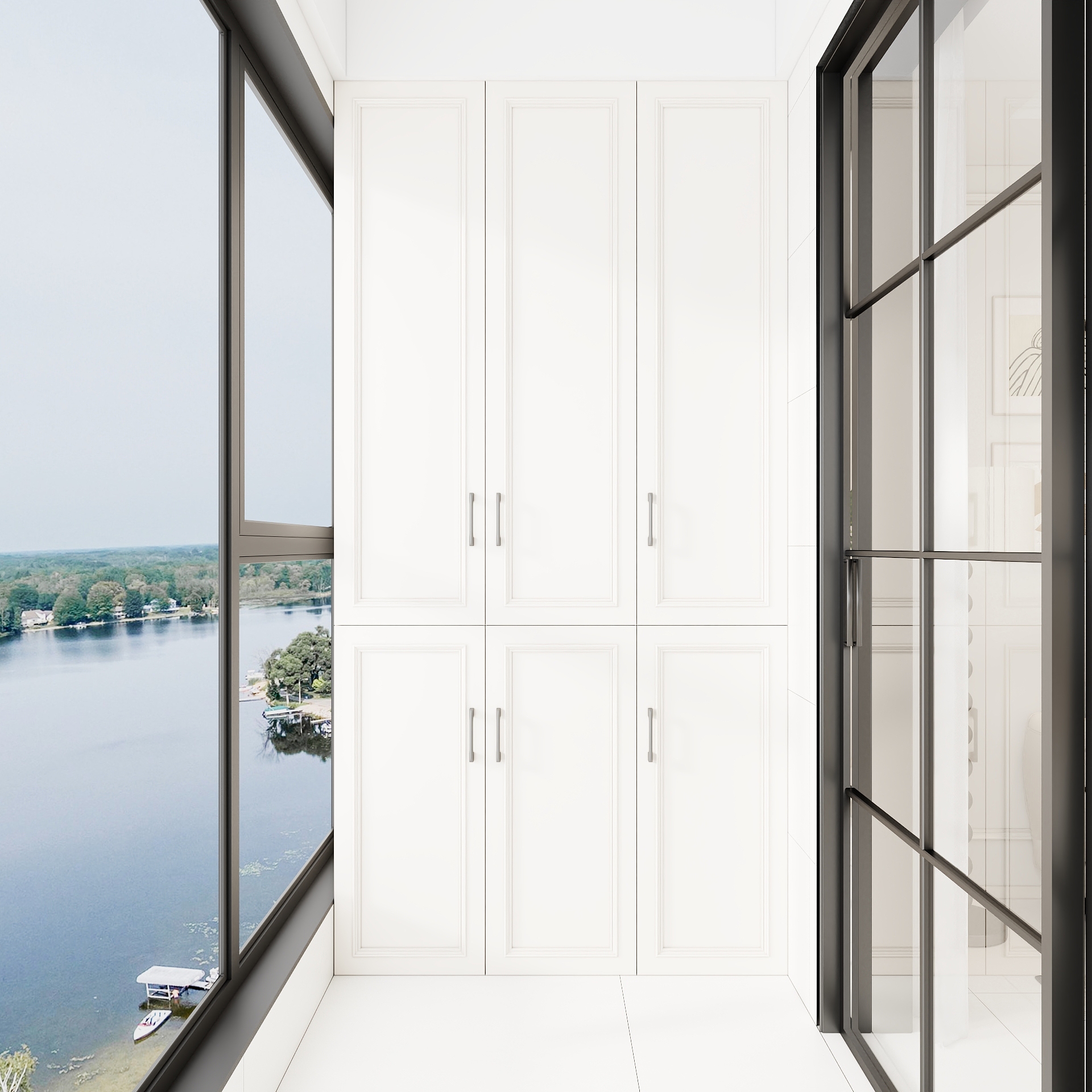 湛智华-简美中古风94平3房 武夷绿装修效果图