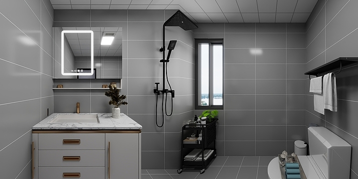 效果图设RZhE-建业7号楼新中式-装修设计方案