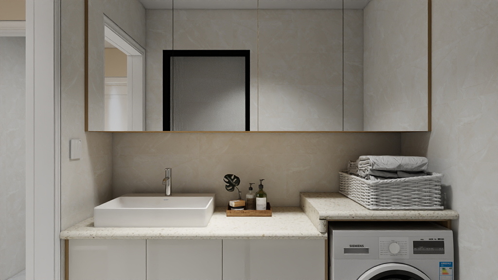 不出新手村的匠人-58㎡2室装修效果图