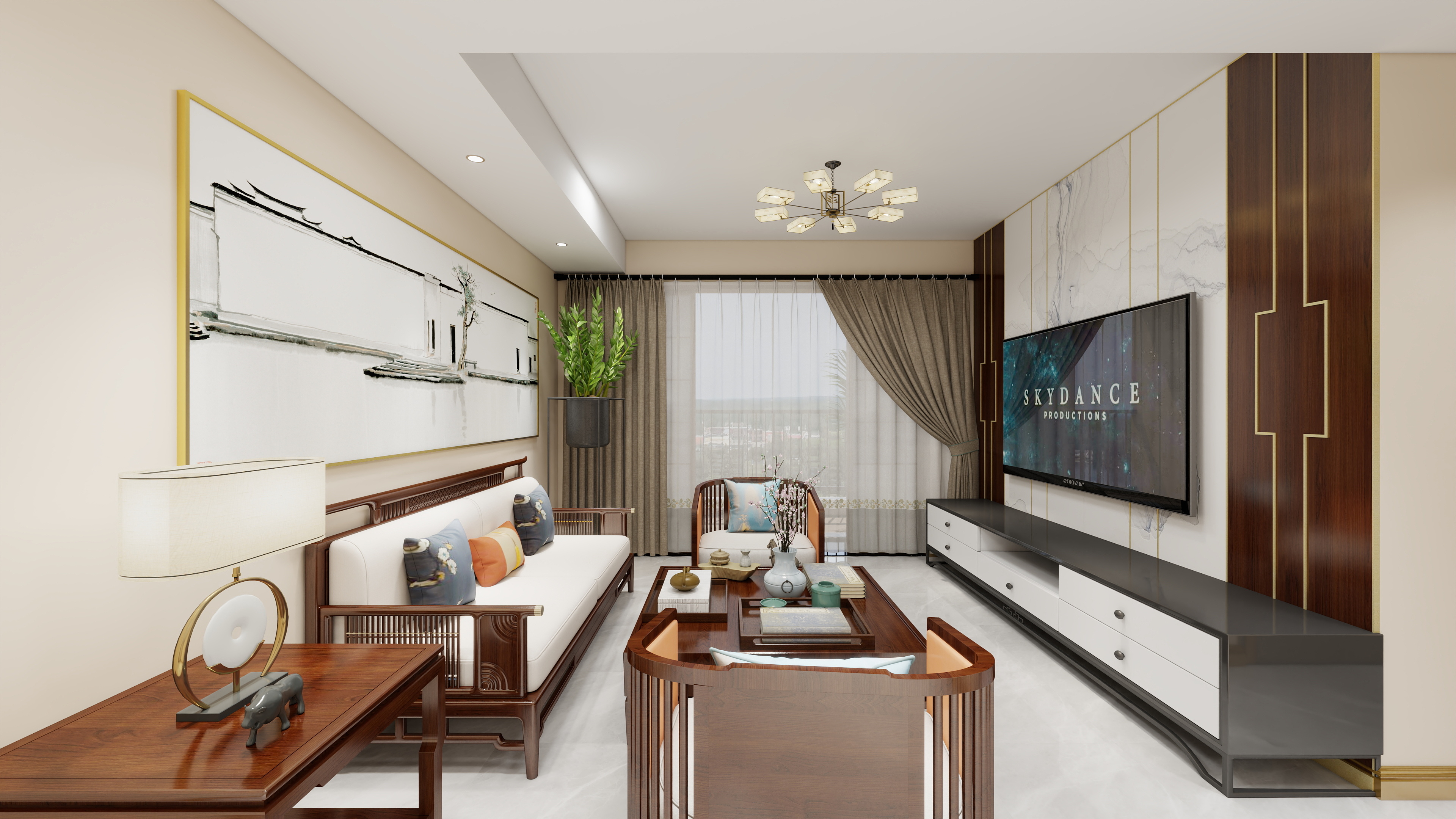 该用户很懒eNtO-中建幸福城-装修设计方案