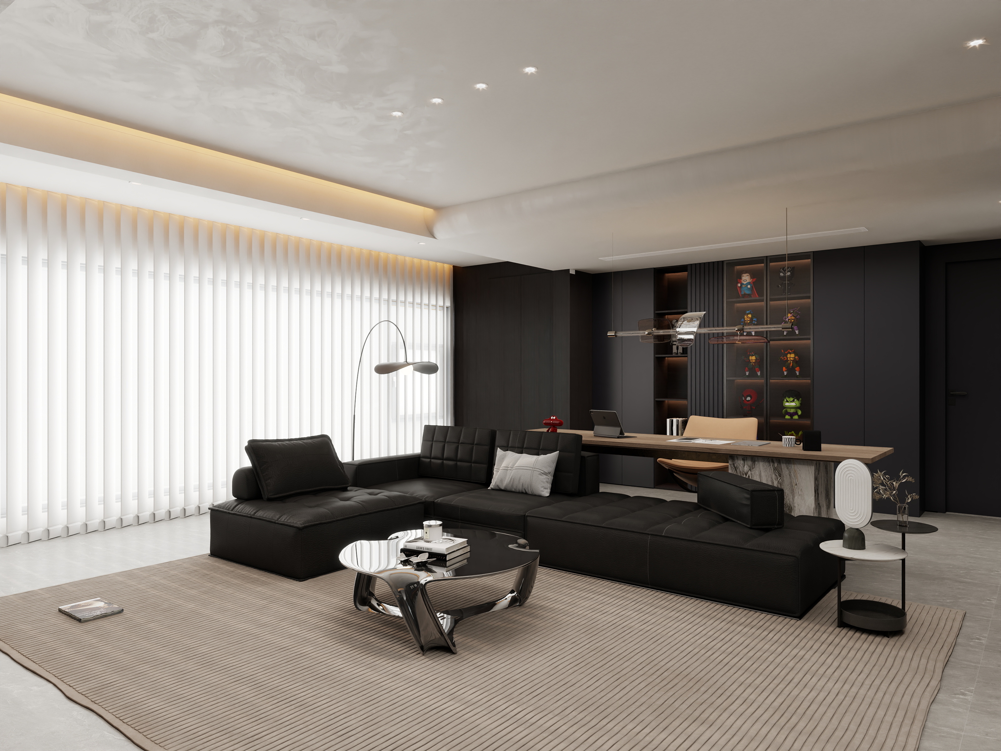 MnjERzXM-极简黑色-装修设计方案