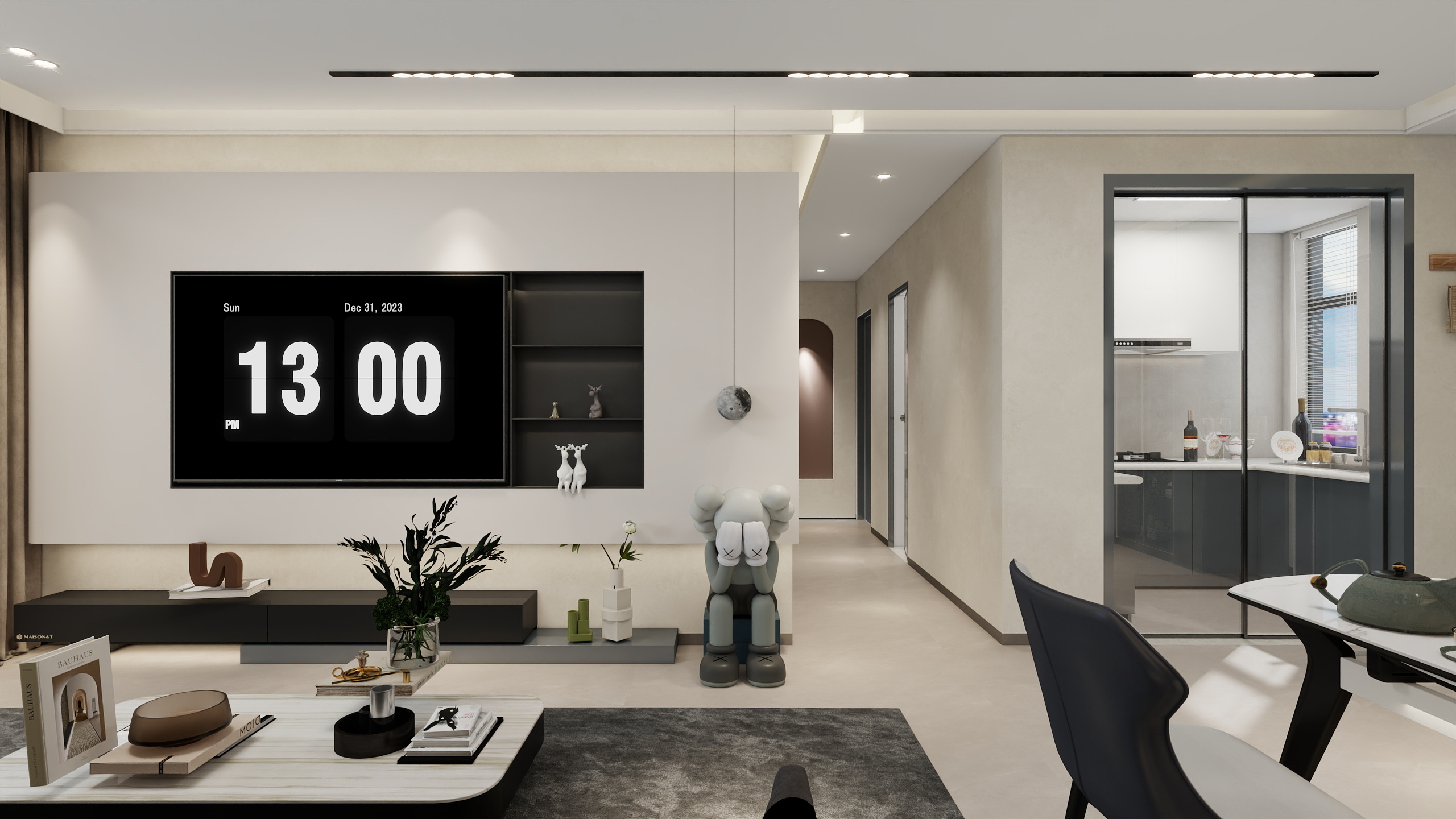 王敏-94㎡3室-装修设计方案